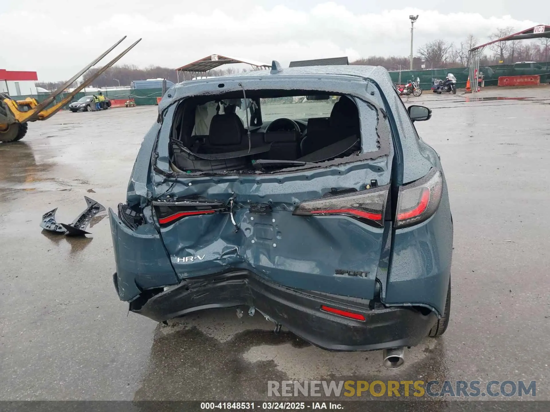 17 fotografías del automóvil dañado 3CZRZ1H54RM754199 HONDA HR-V 2024