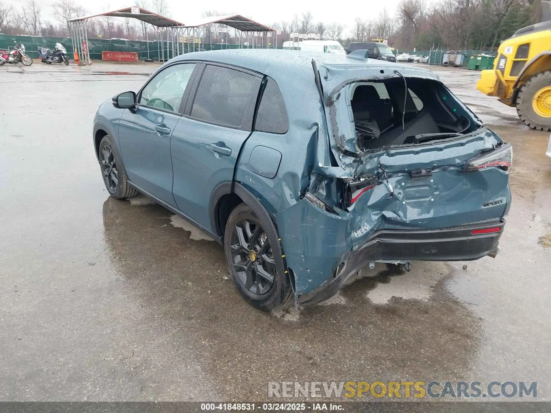3 fotografías del automóvil dañado 3CZRZ1H54RM754199 HONDA HR-V 2024