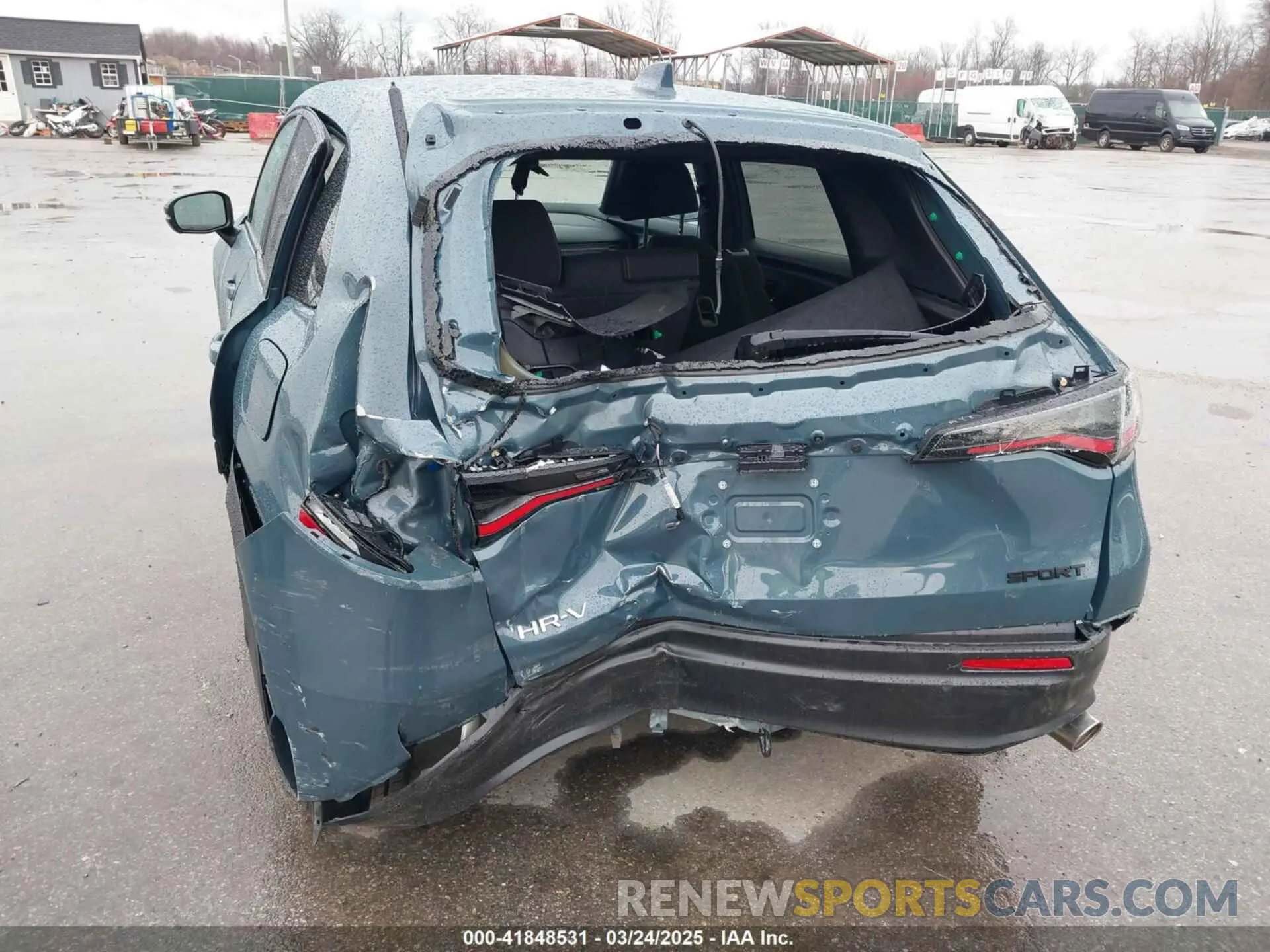 6 fotografías del automóvil dañado 3CZRZ1H54RM754199 HONDA HR-V 2024