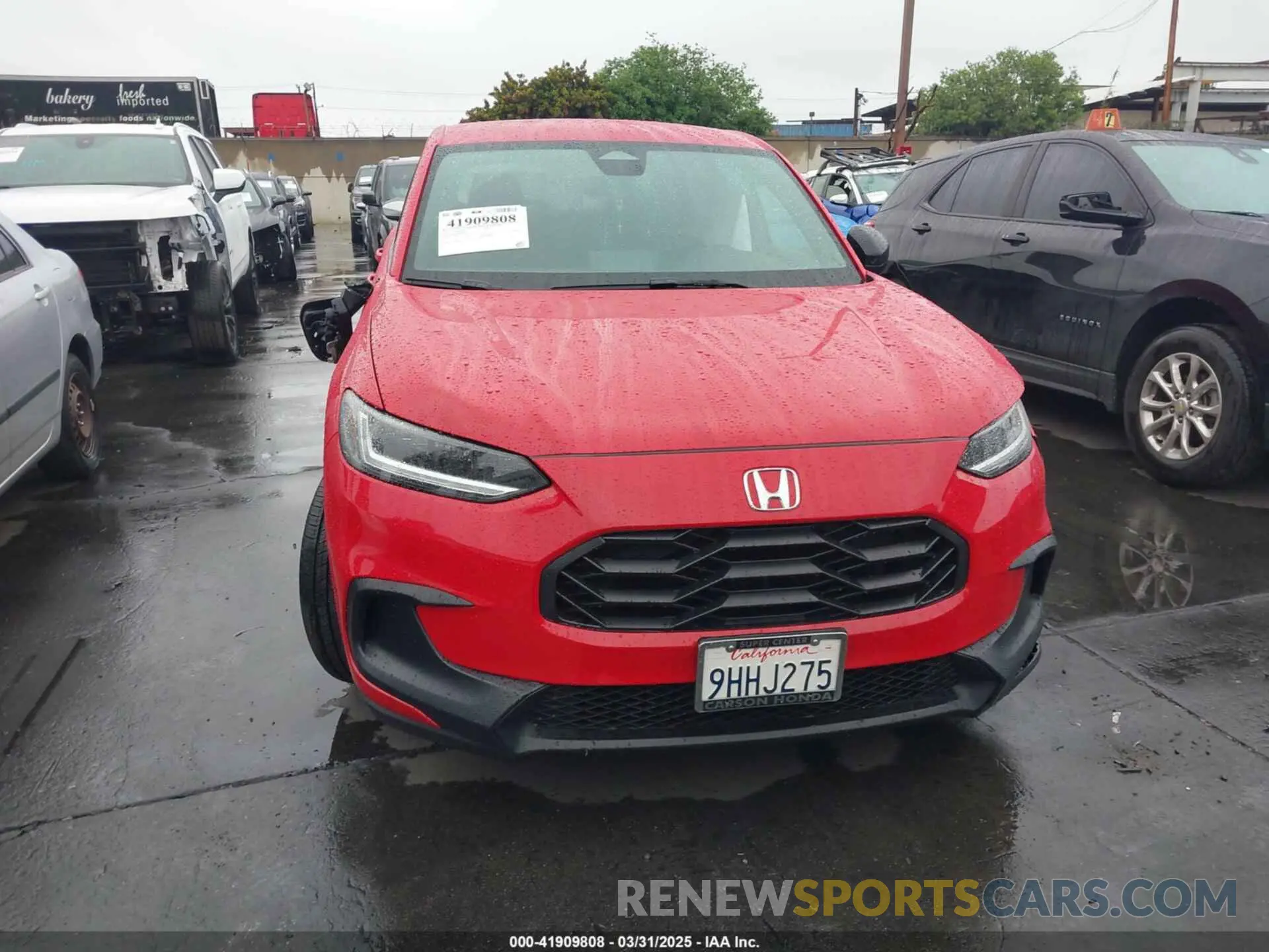 12 fotografías del automóvil dañado 3CZRZ1H55RM707635 HONDA HR-V 2024