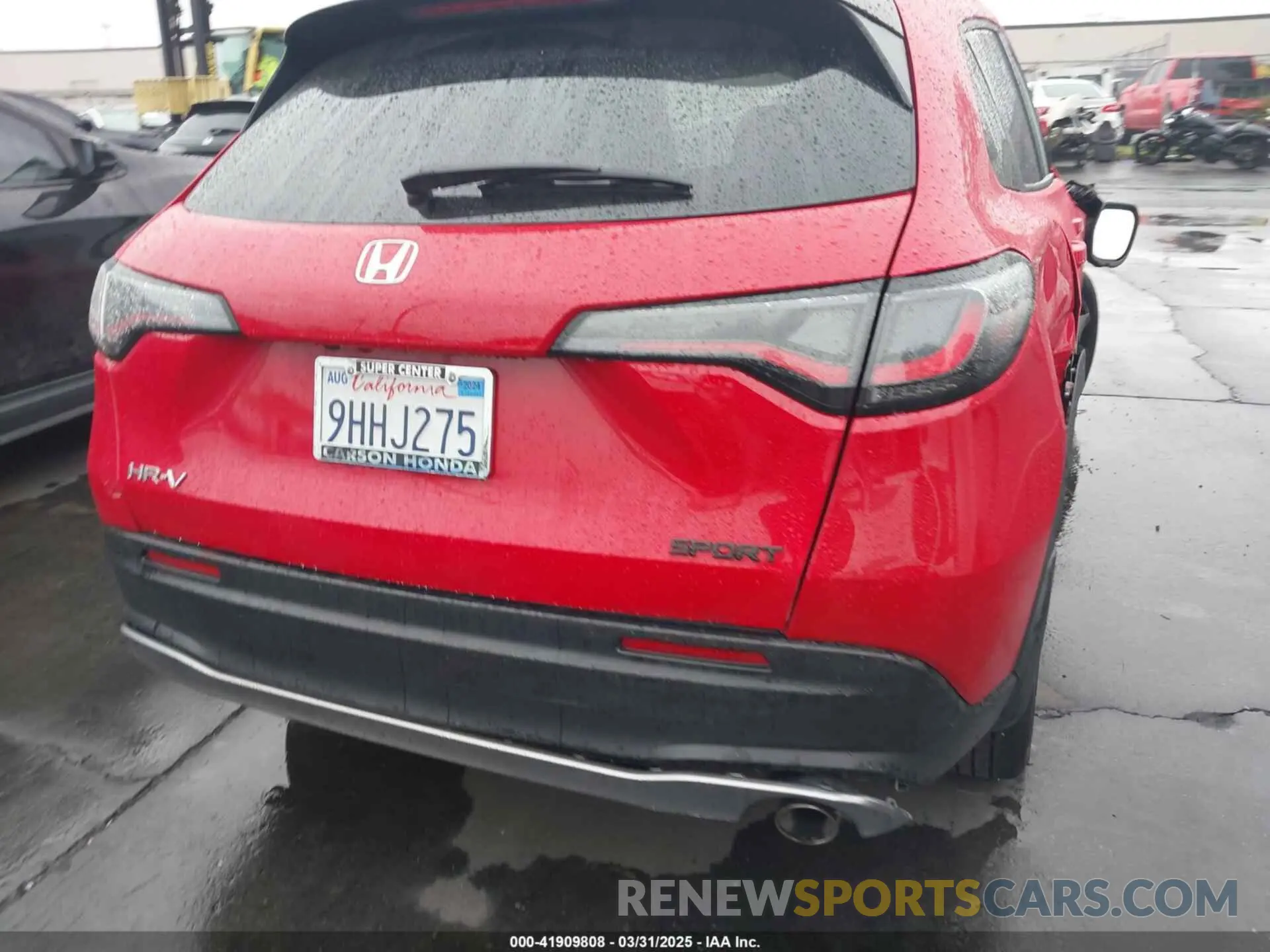 16 fotografías del automóvil dañado 3CZRZ1H55RM707635 HONDA HR-V 2024