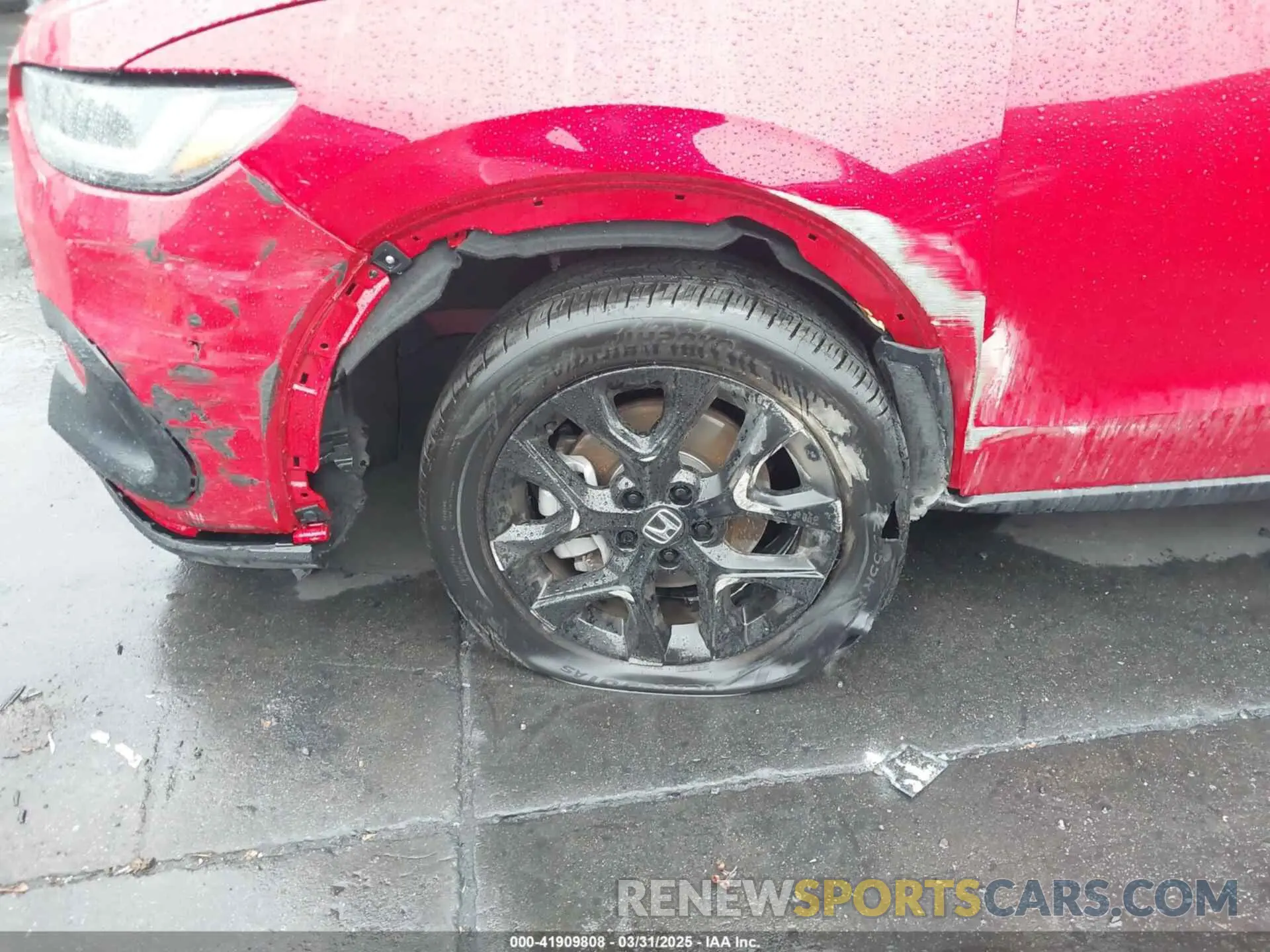 6 fotografías del automóvil dañado 3CZRZ1H55RM707635 HONDA HR-V 2024