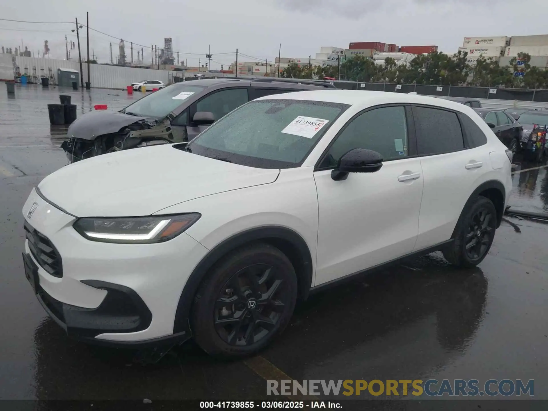 2 fotografías del automóvil dañado 3CZRZ1H55RM742613 HONDA HR-V 2024