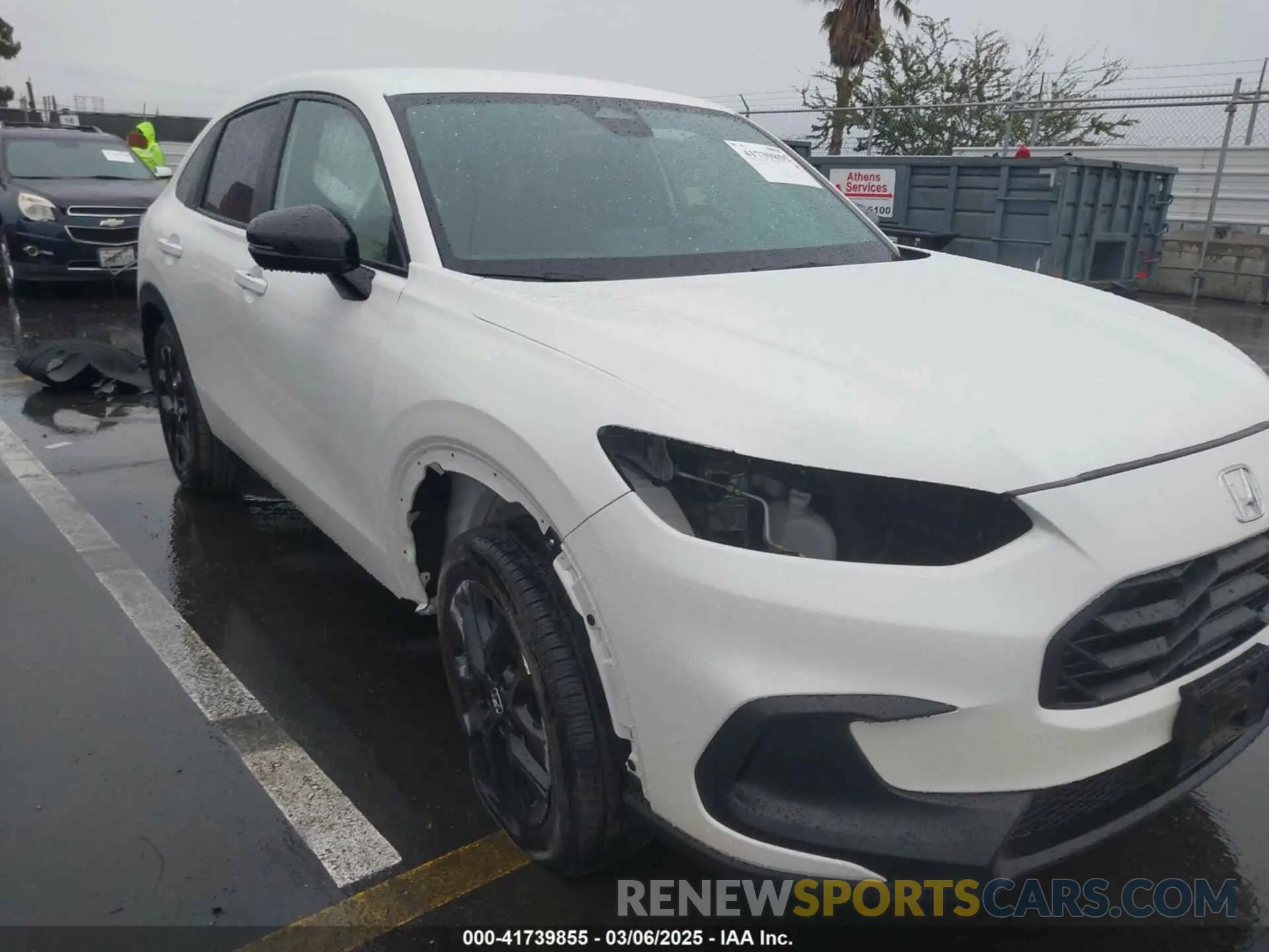 6 fotografías del automóvil dañado 3CZRZ1H55RM742613 HONDA HR-V 2024