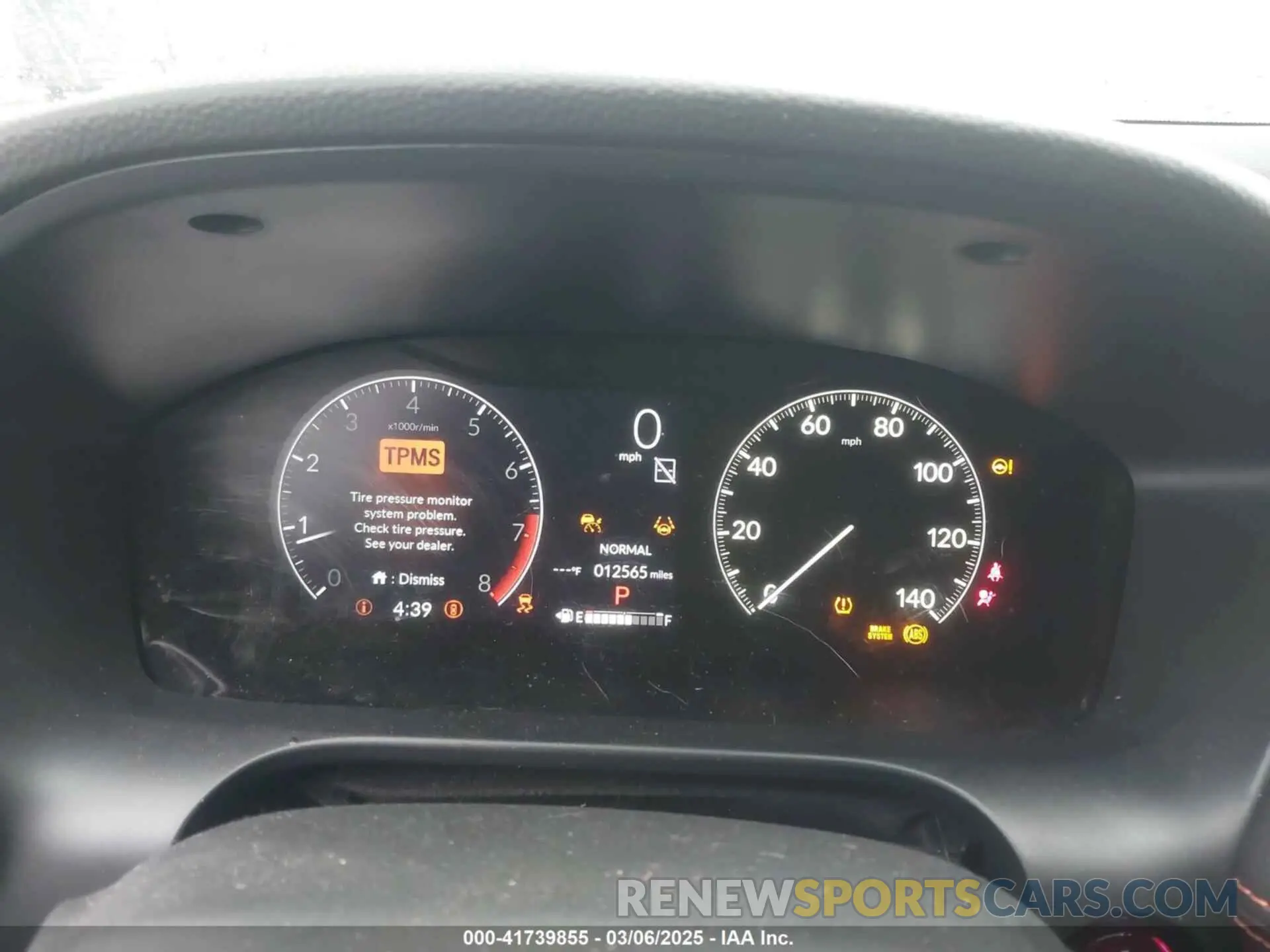 7 fotografías del automóvil dañado 3CZRZ1H55RM742613 HONDA HR-V 2024