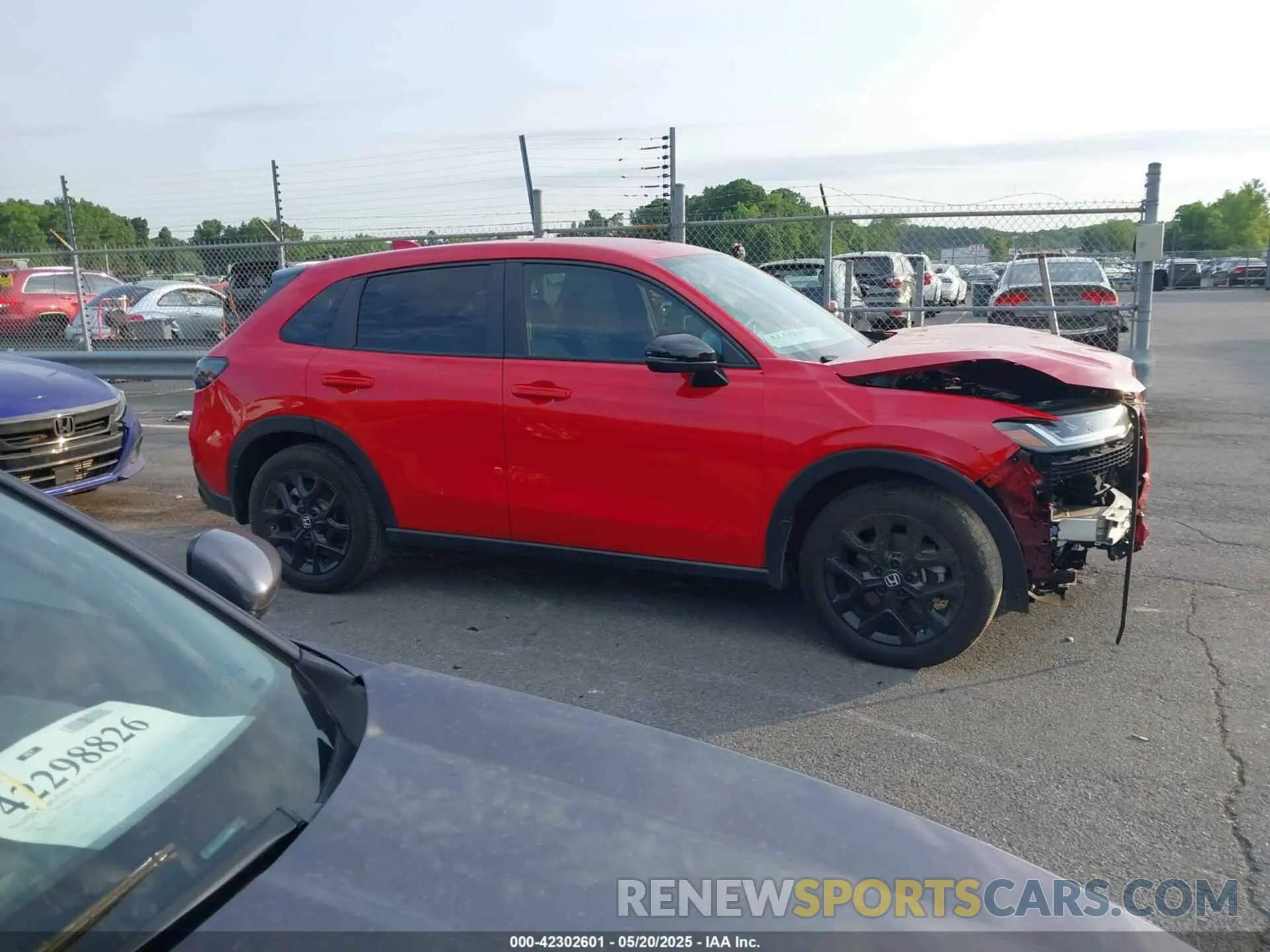 13 fotografías del automóvil dañado 3CZRZ1H56RM730891 HONDA HR-V 2024