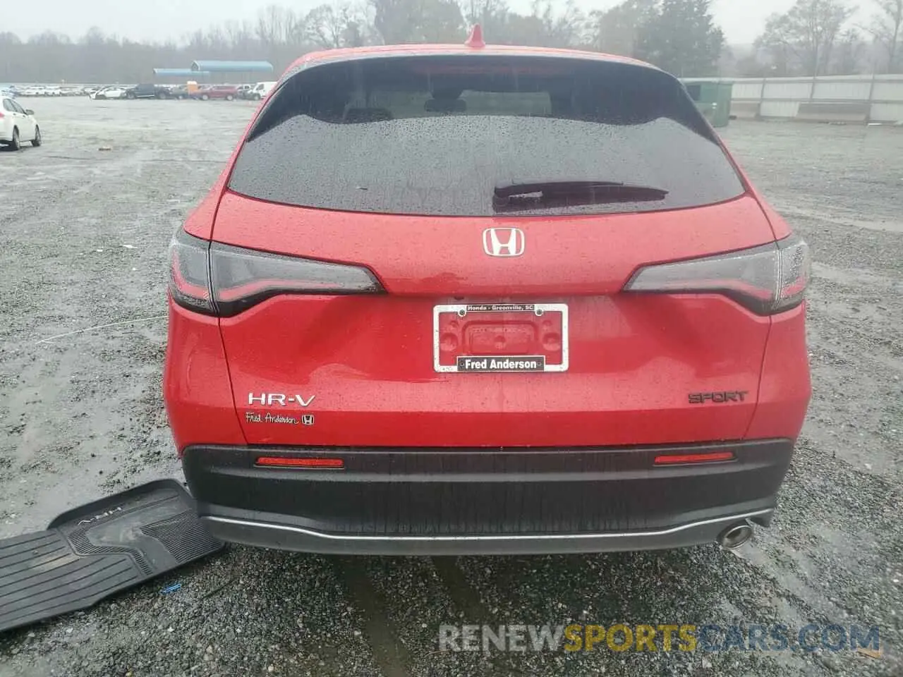 6 fotografías del automóvil dañado 3CZRZ1H56RM745648 HONDA HR-V 2024