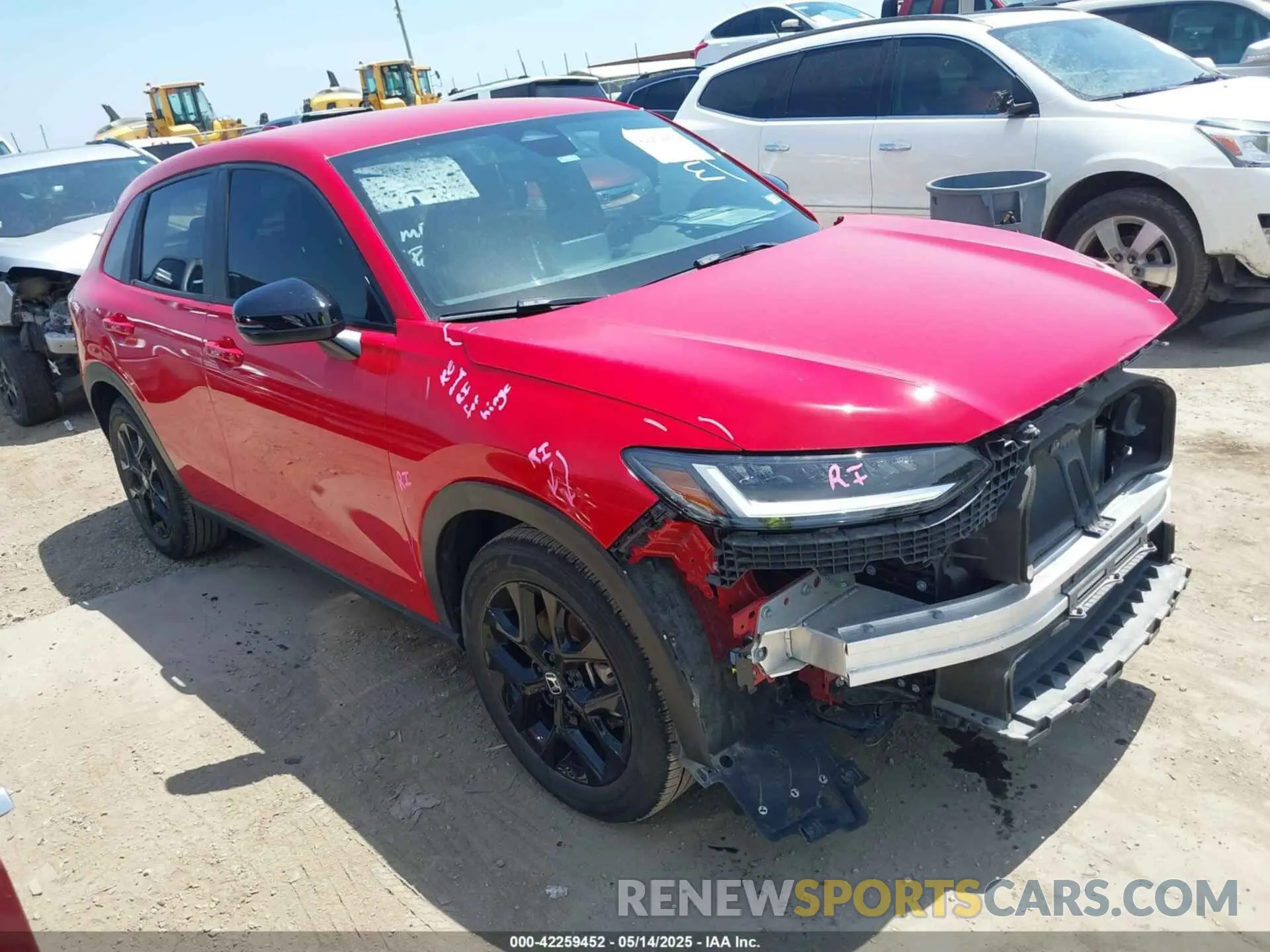 1 fotografías del automóvil dañado 3CZRZ1H57RM737266 HONDA HR-V 2024