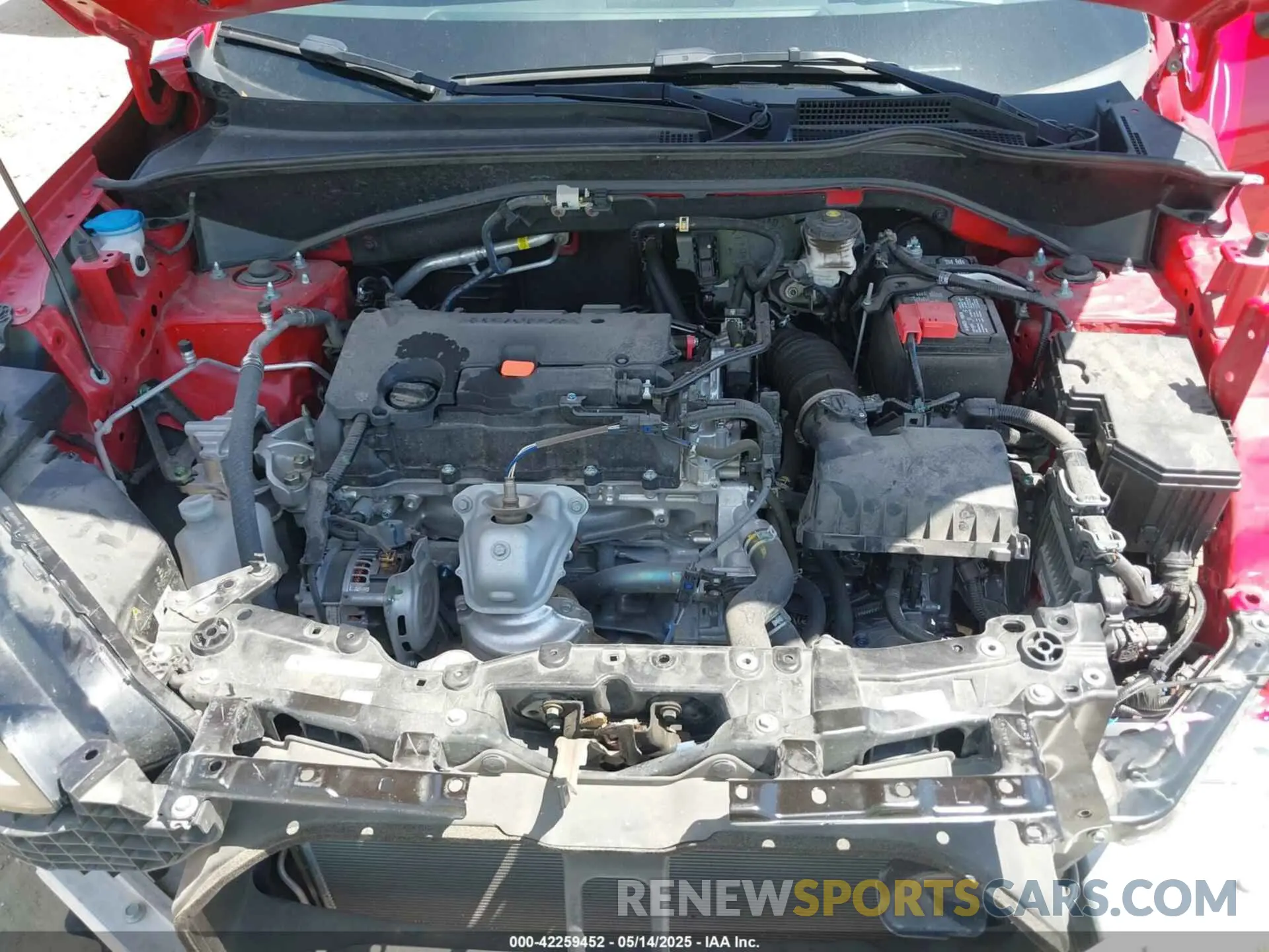 10 fotografías del automóvil dañado 3CZRZ1H57RM737266 HONDA HR-V 2024