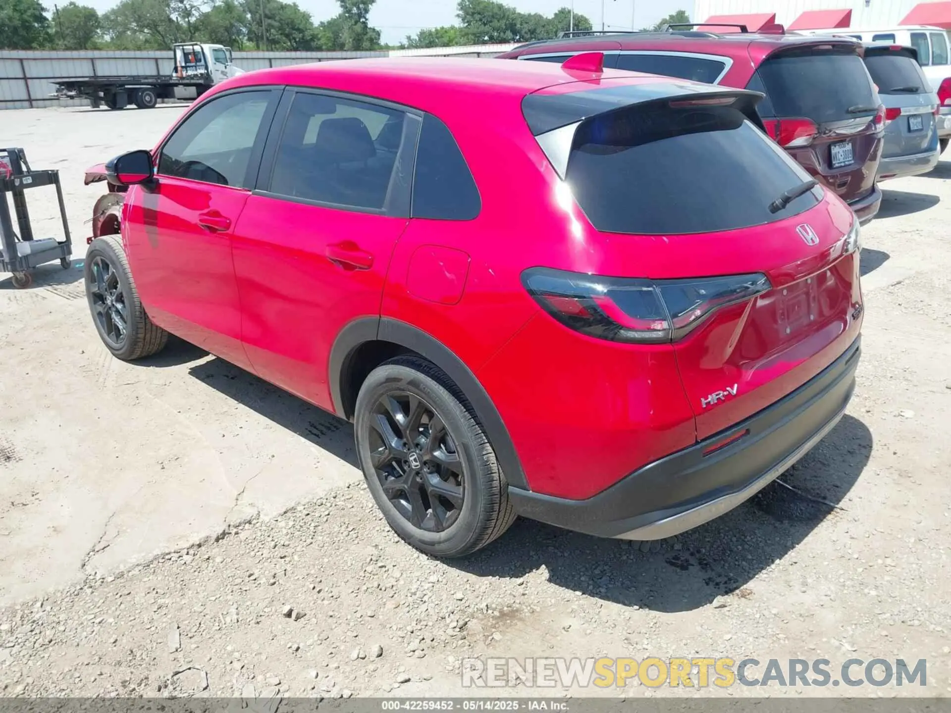 3 fotografías del automóvil dañado 3CZRZ1H57RM737266 HONDA HR-V 2024