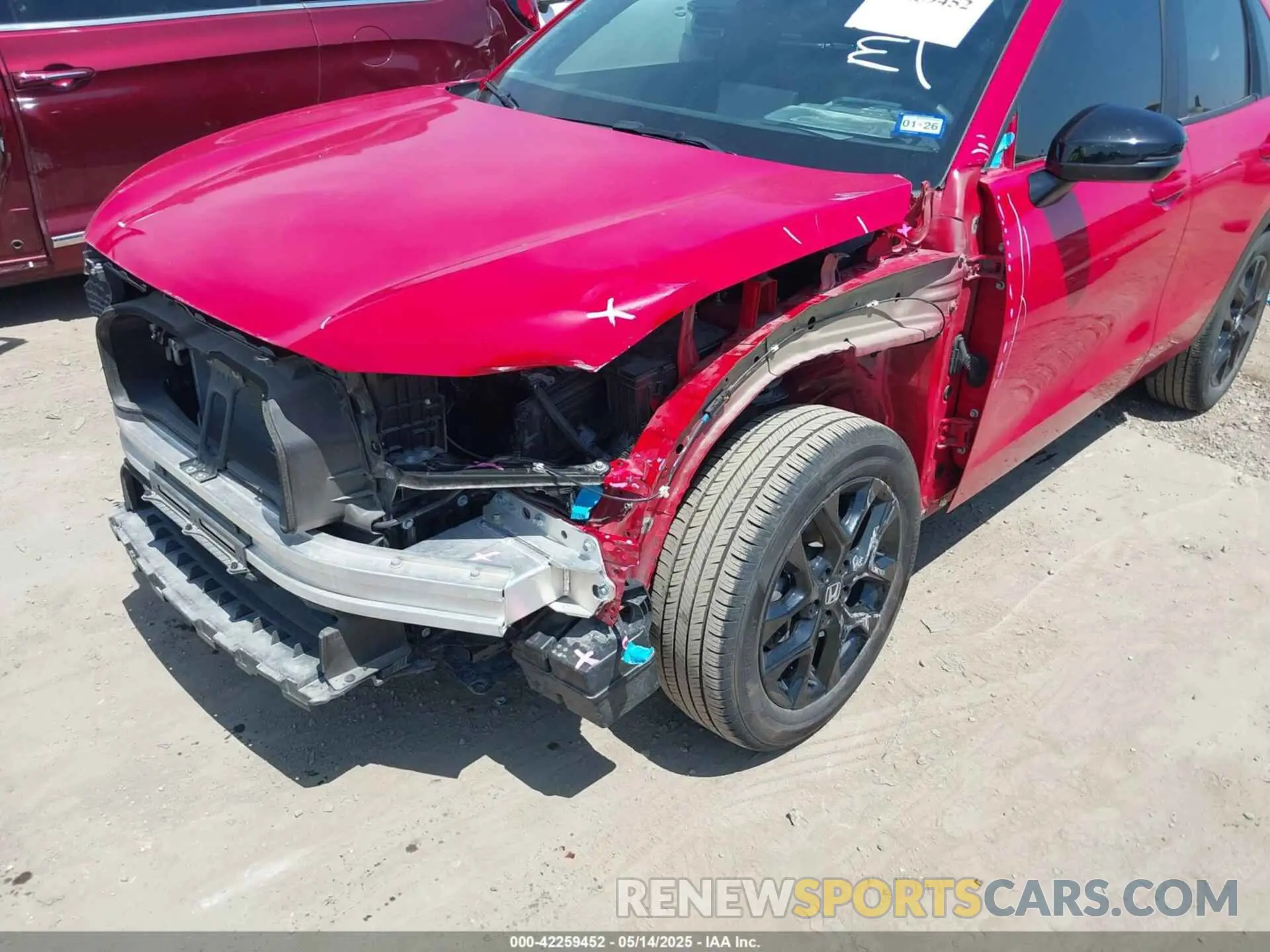 6 fotografías del automóvil dañado 3CZRZ1H57RM737266 HONDA HR-V 2024