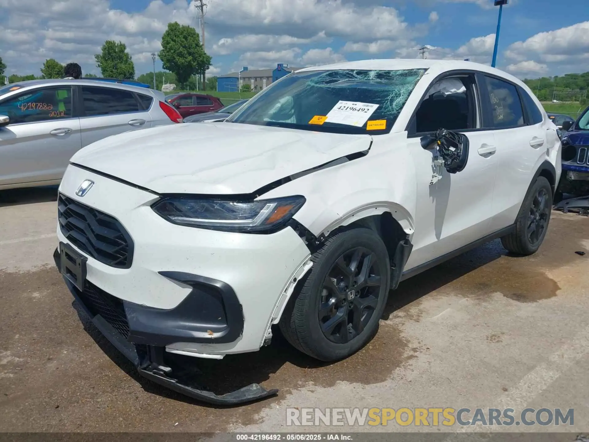 2 fotografías del automóvil dañado 3CZRZ1H57RM761566 HONDA HR-V 2024