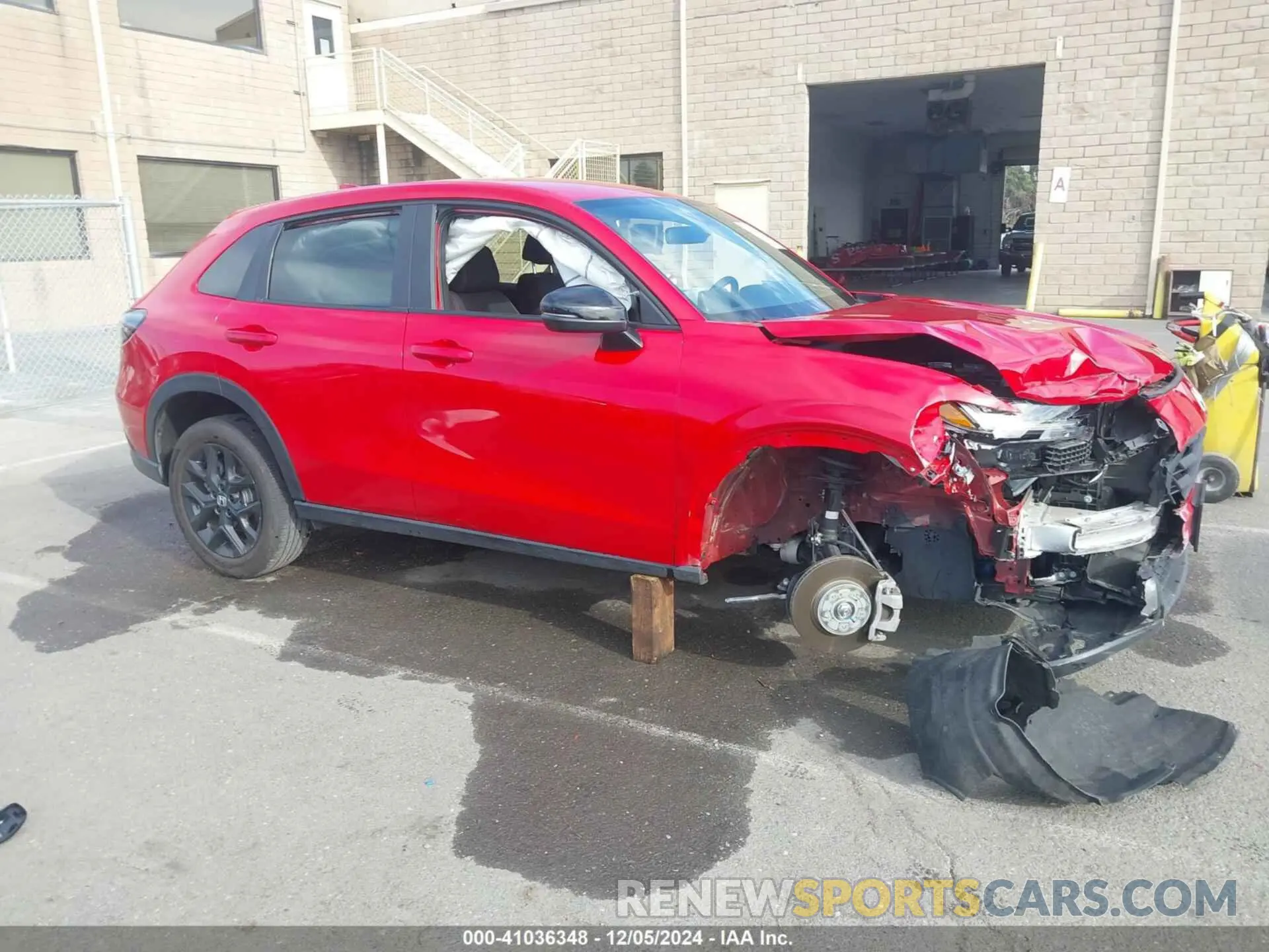 13 fotografías del automóvil dañado 3CZRZ1H58RM706561 HONDA HR-V 2024
