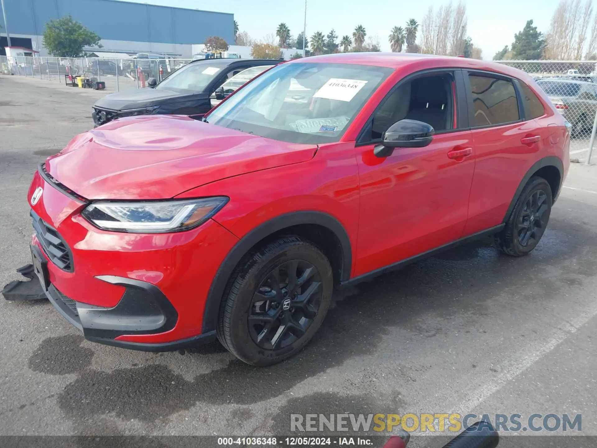 2 fotografías del automóvil dañado 3CZRZ1H58RM706561 HONDA HR-V 2024