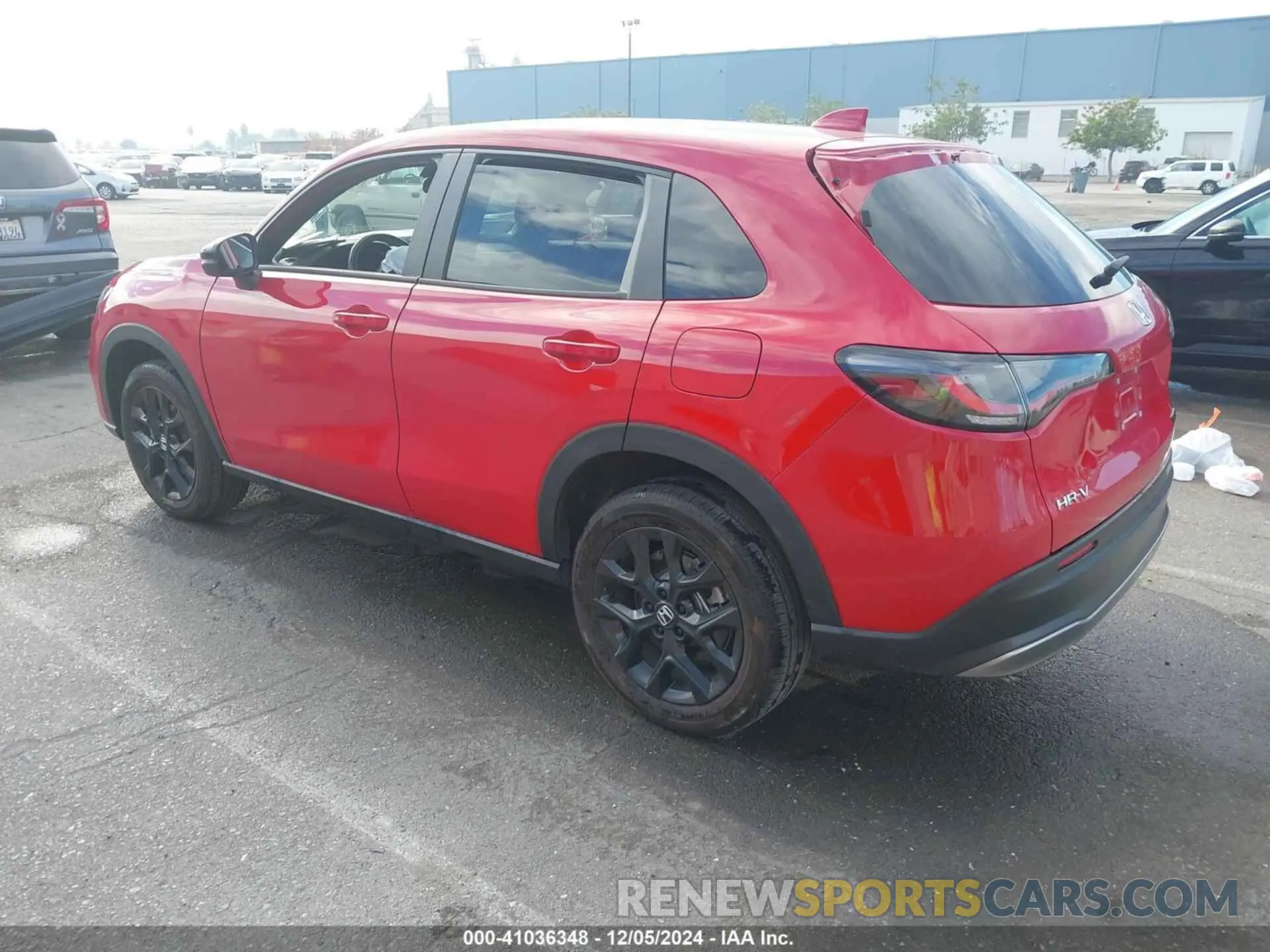 3 fotografías del automóvil dañado 3CZRZ1H58RM706561 HONDA HR-V 2024