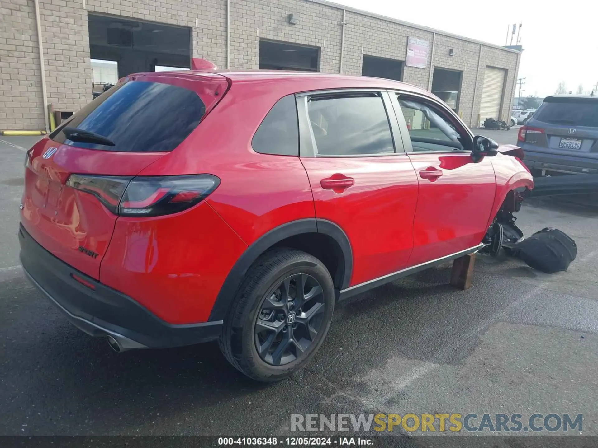 4 fotografías del automóvil dañado 3CZRZ1H58RM706561 HONDA HR-V 2024