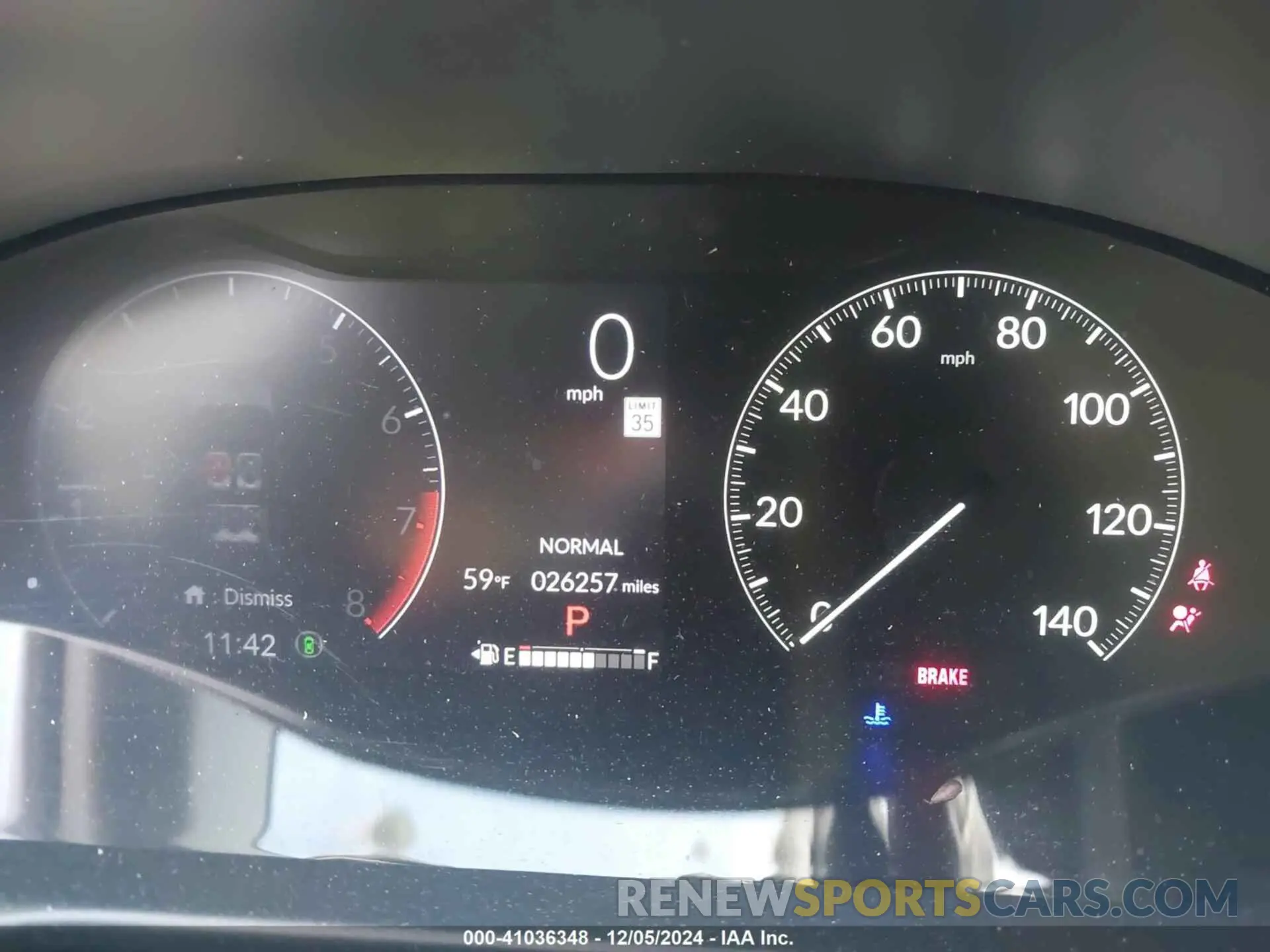 7 fotografías del automóvil dañado 3CZRZ1H58RM706561 HONDA HR-V 2024