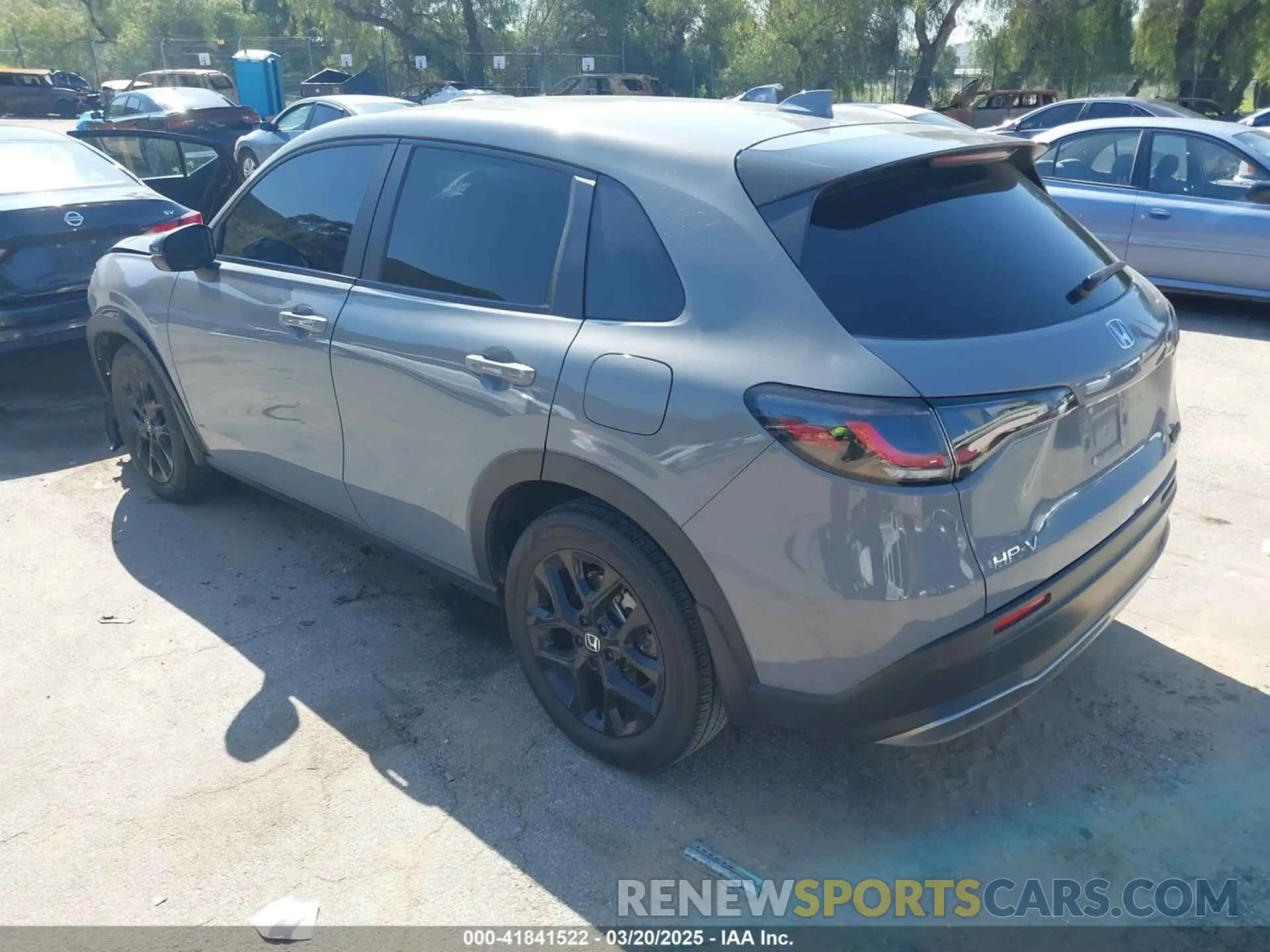 3 fotografías del automóvil dañado 3CZRZ1H58RM707029 HONDA HR-V 2024