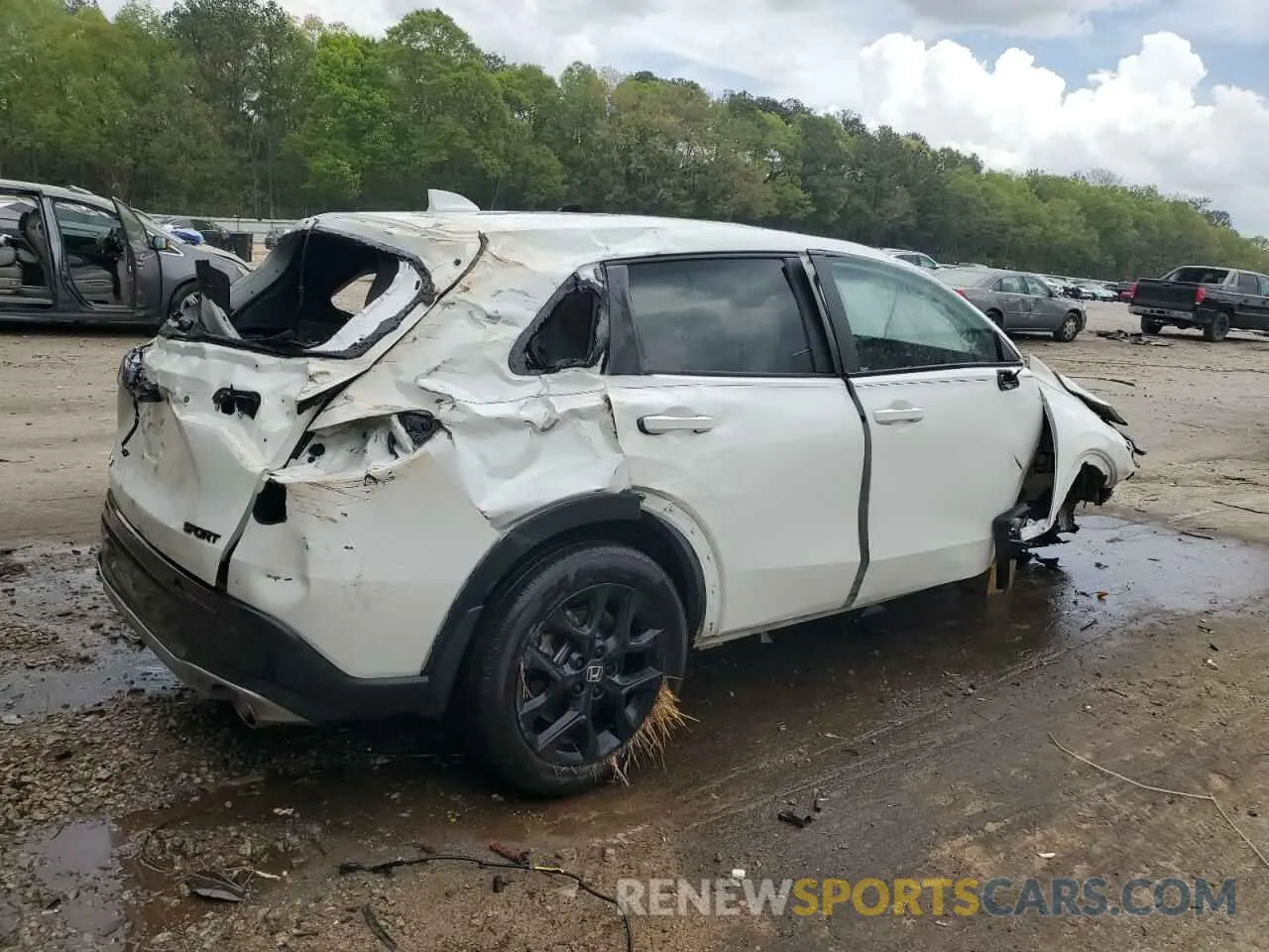 3 fotografías del automóvil dañado 3CZRZ1H58RM711615 HONDA HR-V 2024