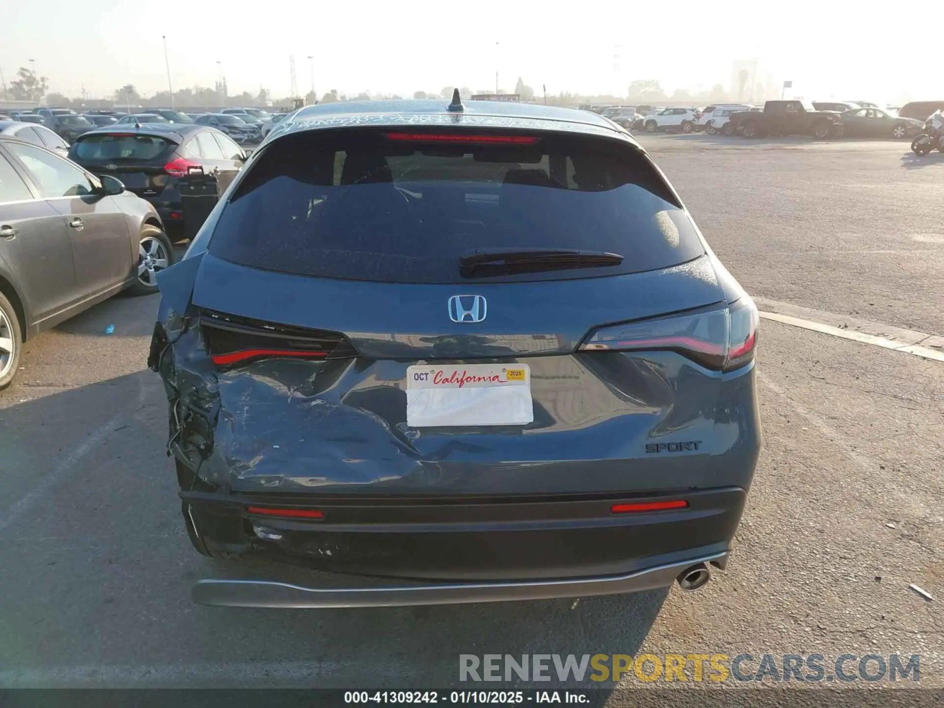 16 fotografías del automóvil dañado 3CZRZ1H58RM720248 HONDA HR-V 2024