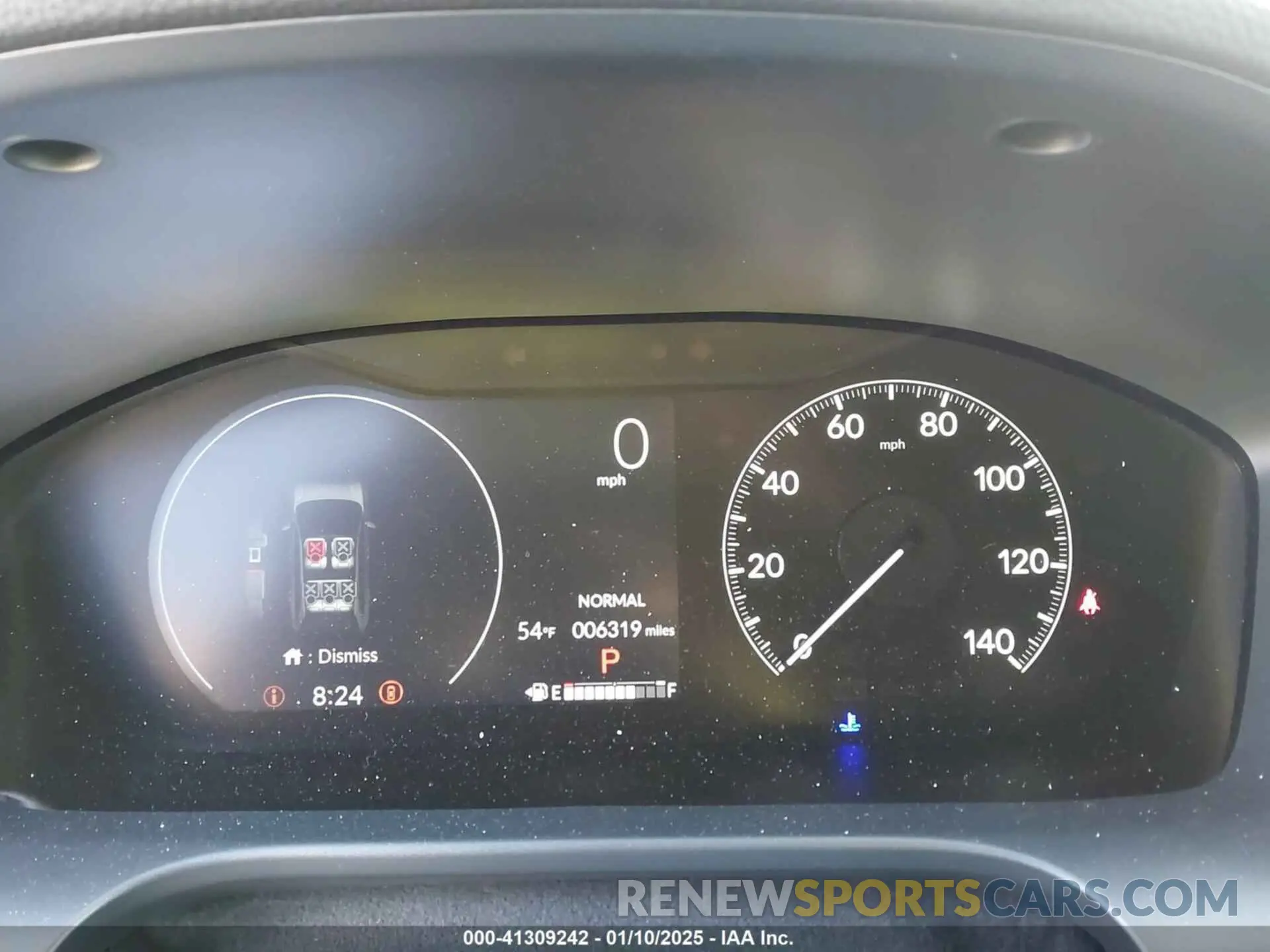 7 fotografías del automóvil dañado 3CZRZ1H58RM720248 HONDA HR-V 2024