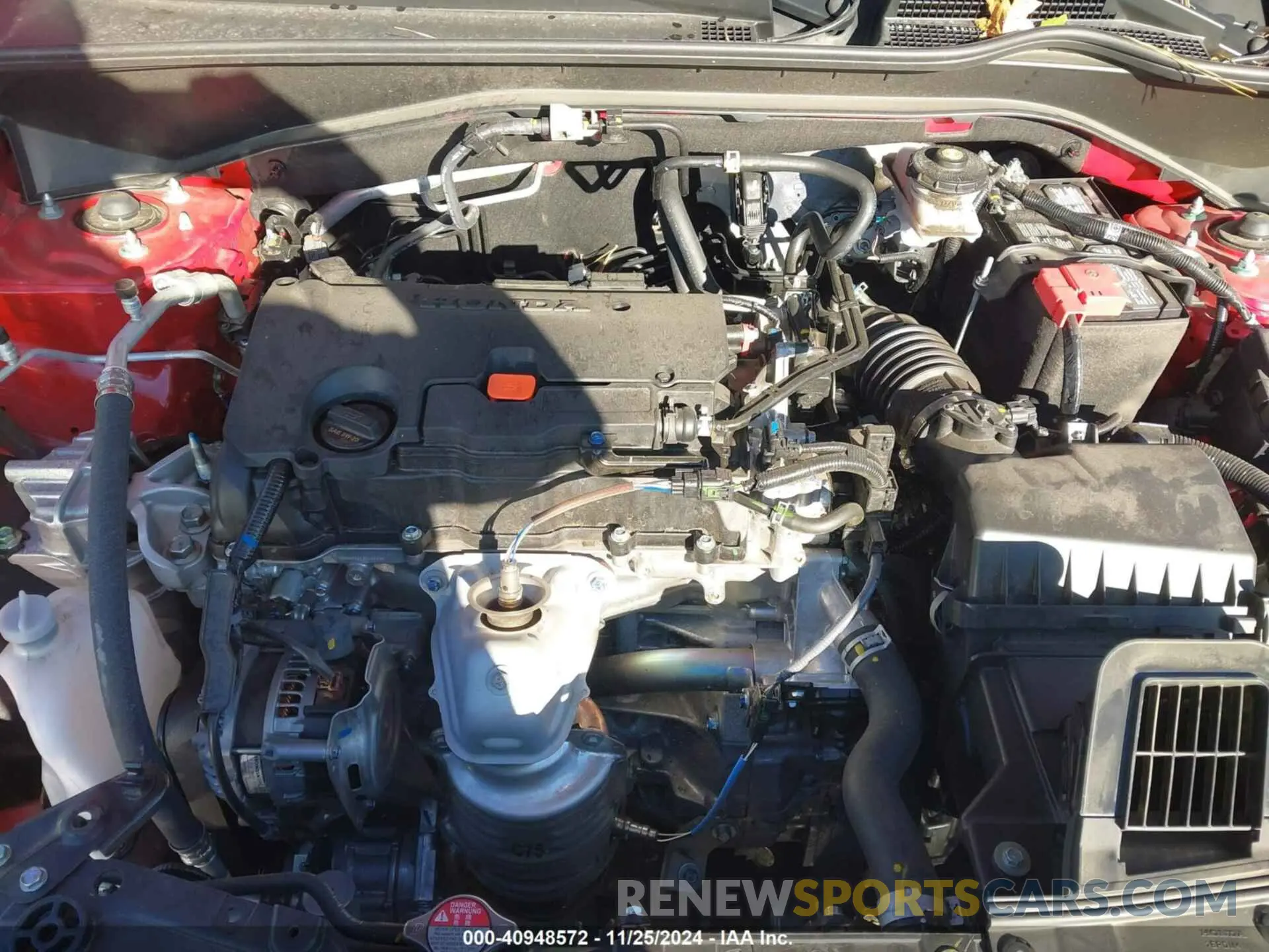 10 fotografías del automóvil dañado 3CZRZ1H58RM743626 HONDA HR-V 2024