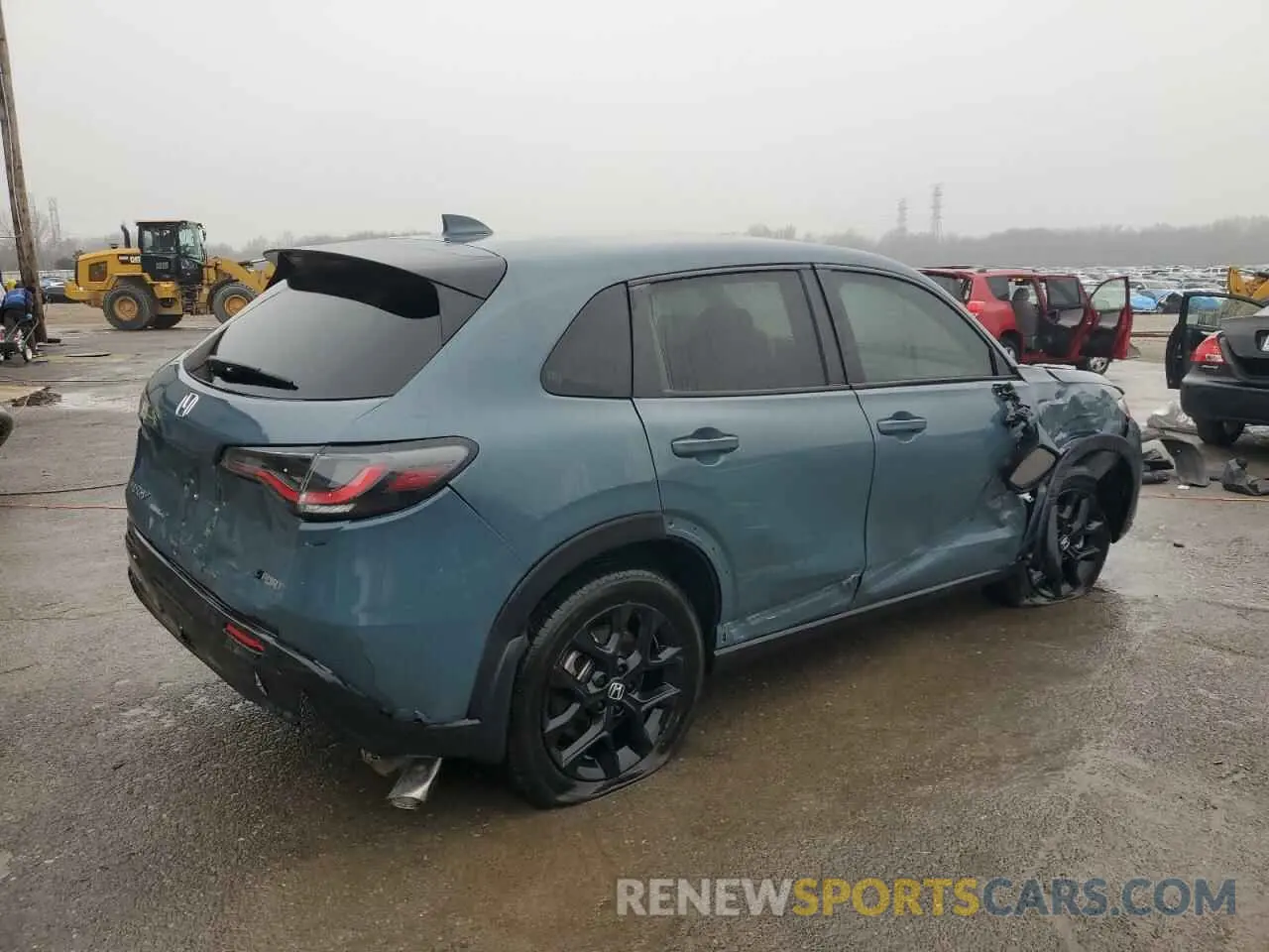 3 fotografías del automóvil dañado 3CZRZ1H59RM737270 HONDA HR-V 2024