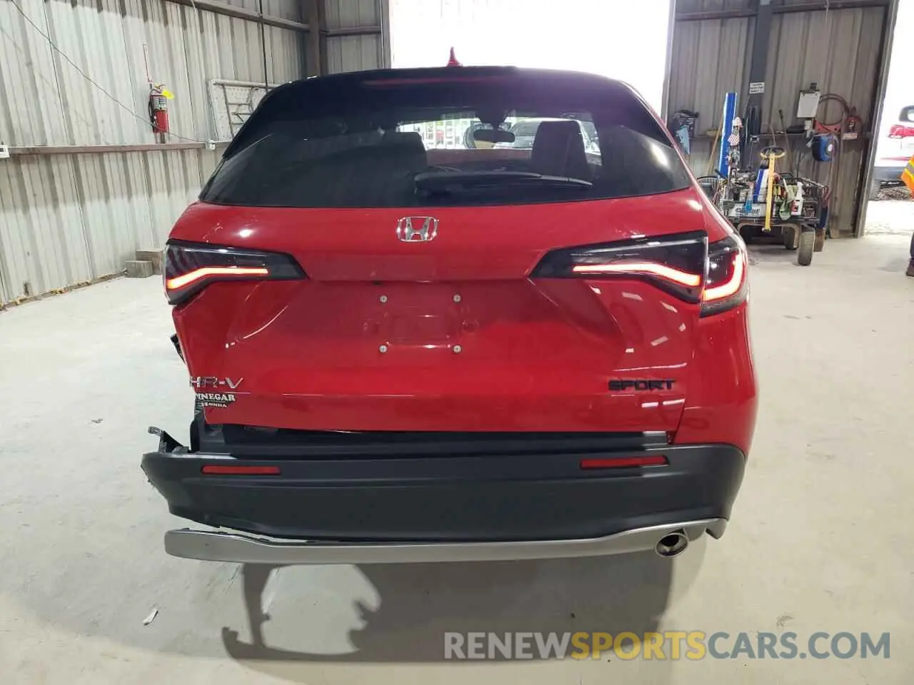 6 fotografías del automóvil dañado 3CZRZ1H59RM746518 HONDA HR-V 2024
