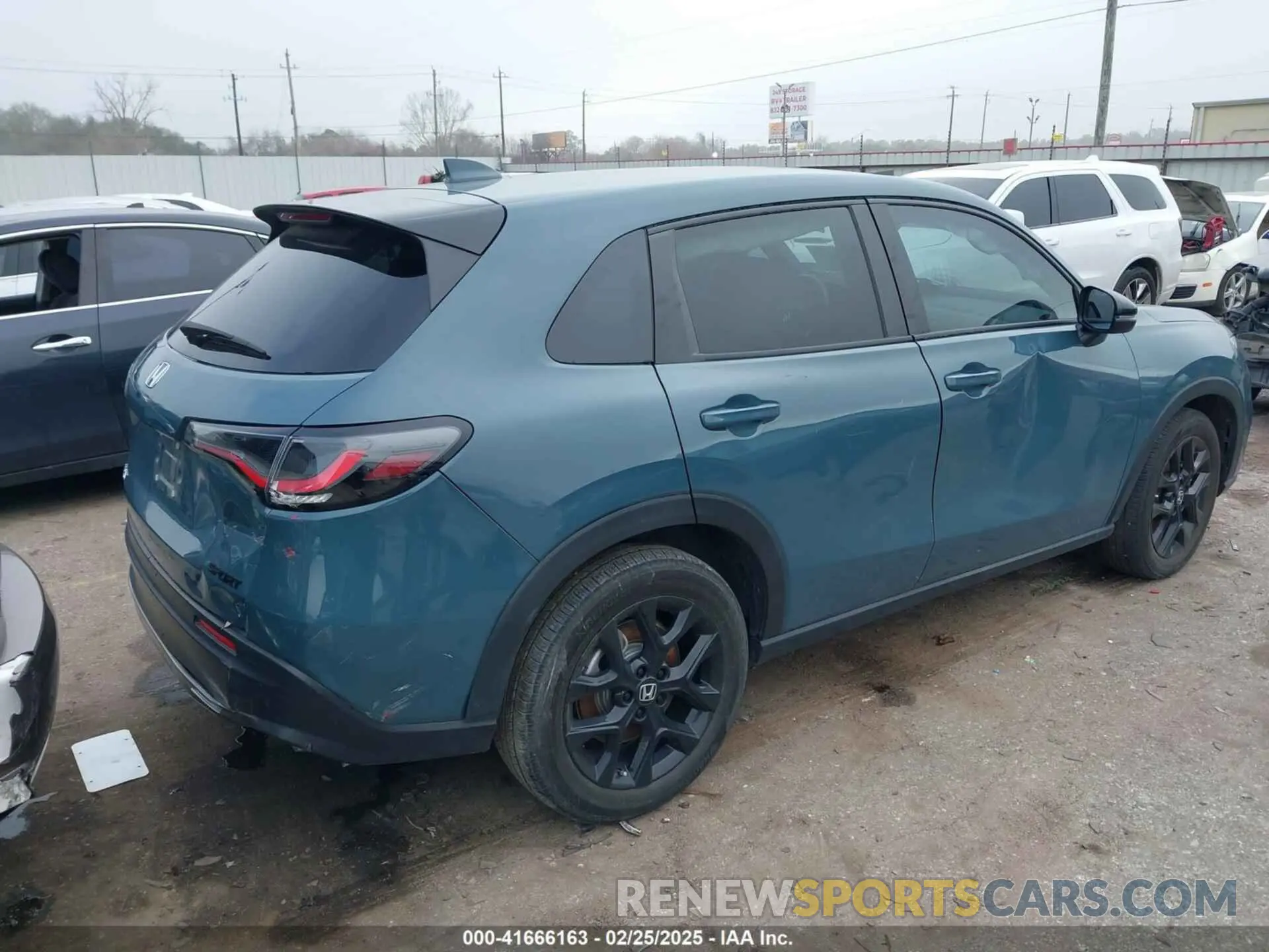 4 fotografías del automóvil dañado 3CZRZ1H5XRM717819 HONDA HR-V 2024