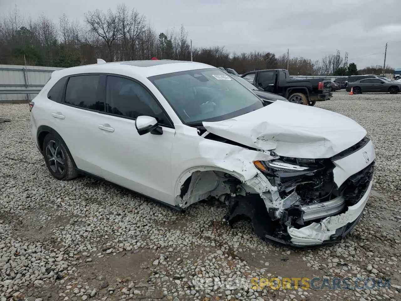 4 fotografías del automóvil dañado 3CZRZ1H70RM748580 HONDA HR-V 2024