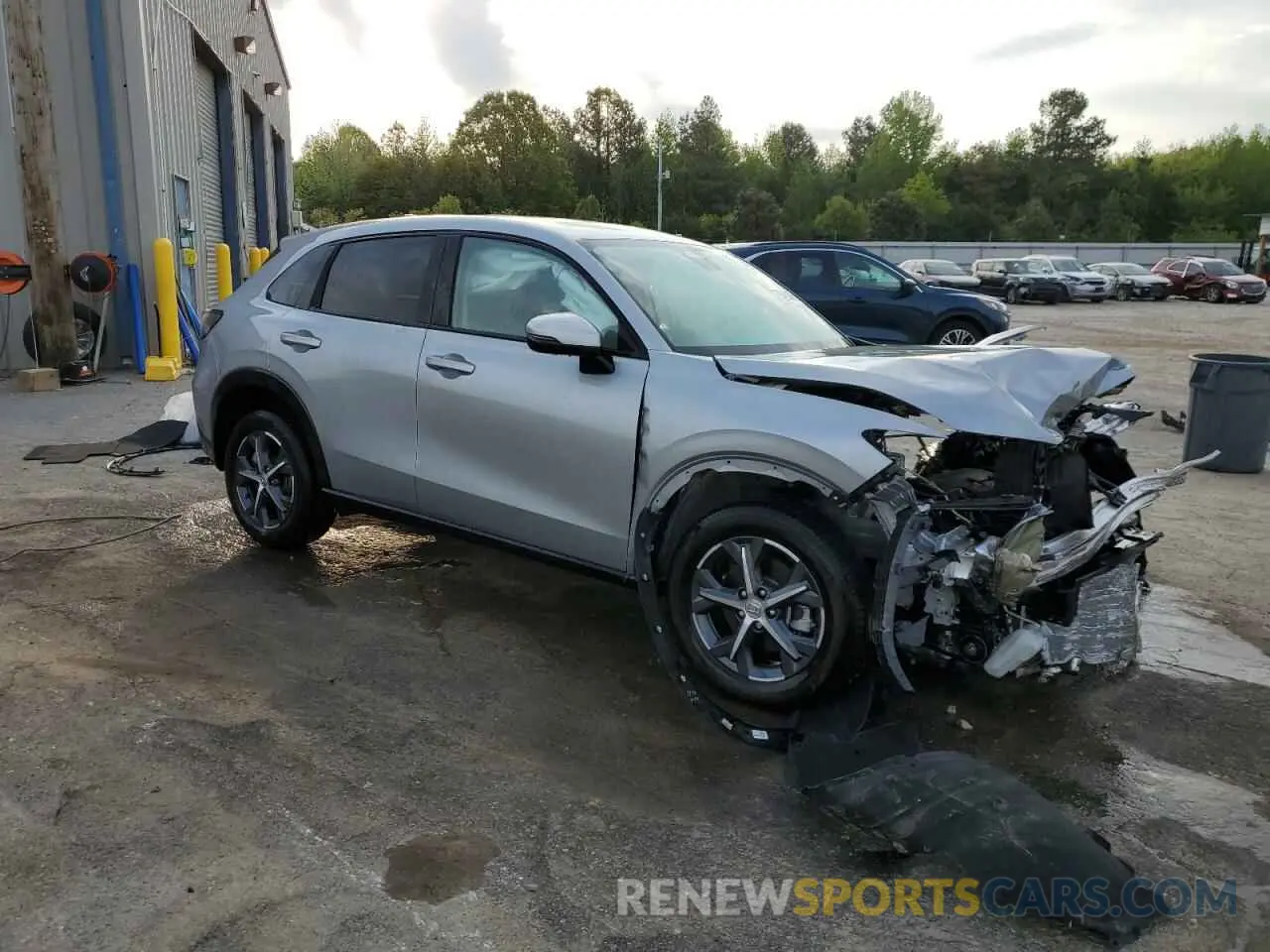 4 fotografías del automóvil dañado 3CZRZ1H71RM741377 HONDA HR-V 2024