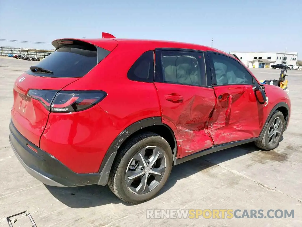 3 fotografías del automóvil dañado 3CZRZ1H72RM760357 HONDA HR-V 2024