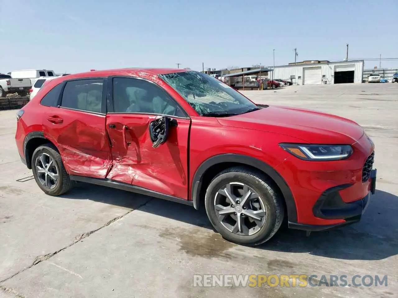 4 fotografías del automóvil dañado 3CZRZ1H72RM760357 HONDA HR-V 2024