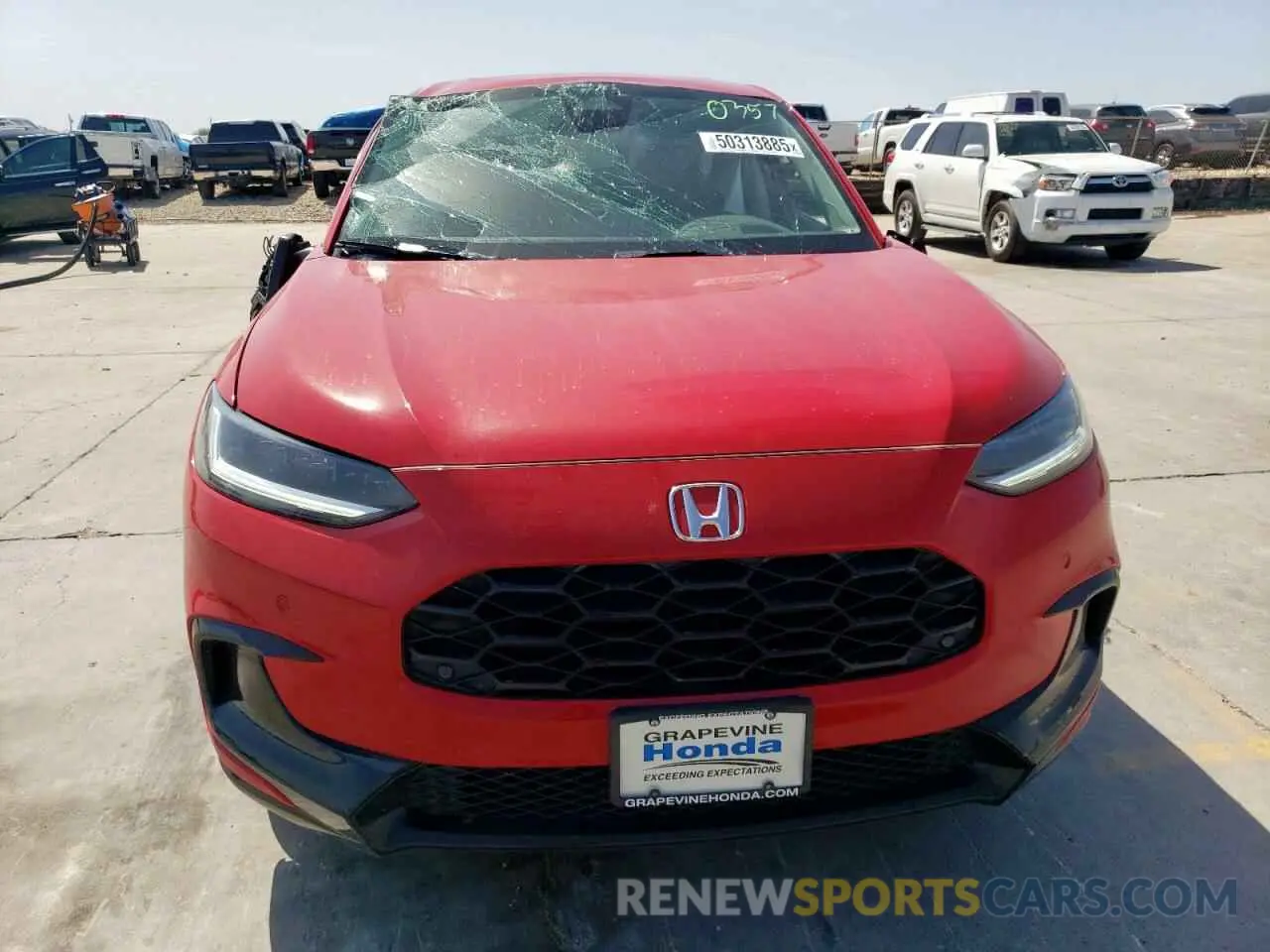 5 fotografías del automóvil dañado 3CZRZ1H72RM760357 HONDA HR-V 2024