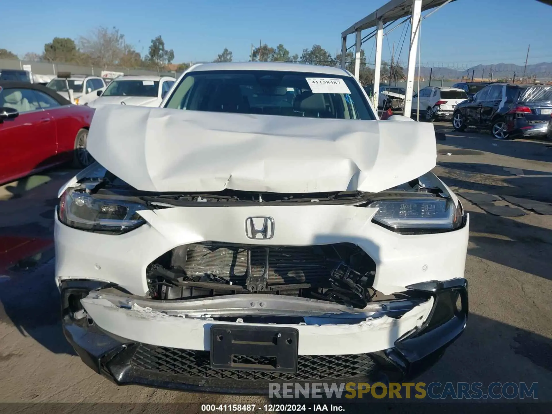 12 fotografías del automóvil dañado 3CZRZ1H75RM755170 HONDA HR-V 2024