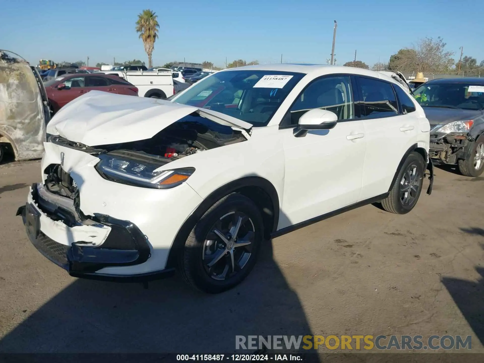 2 fotografías del automóvil dañado 3CZRZ1H75RM755170 HONDA HR-V 2024