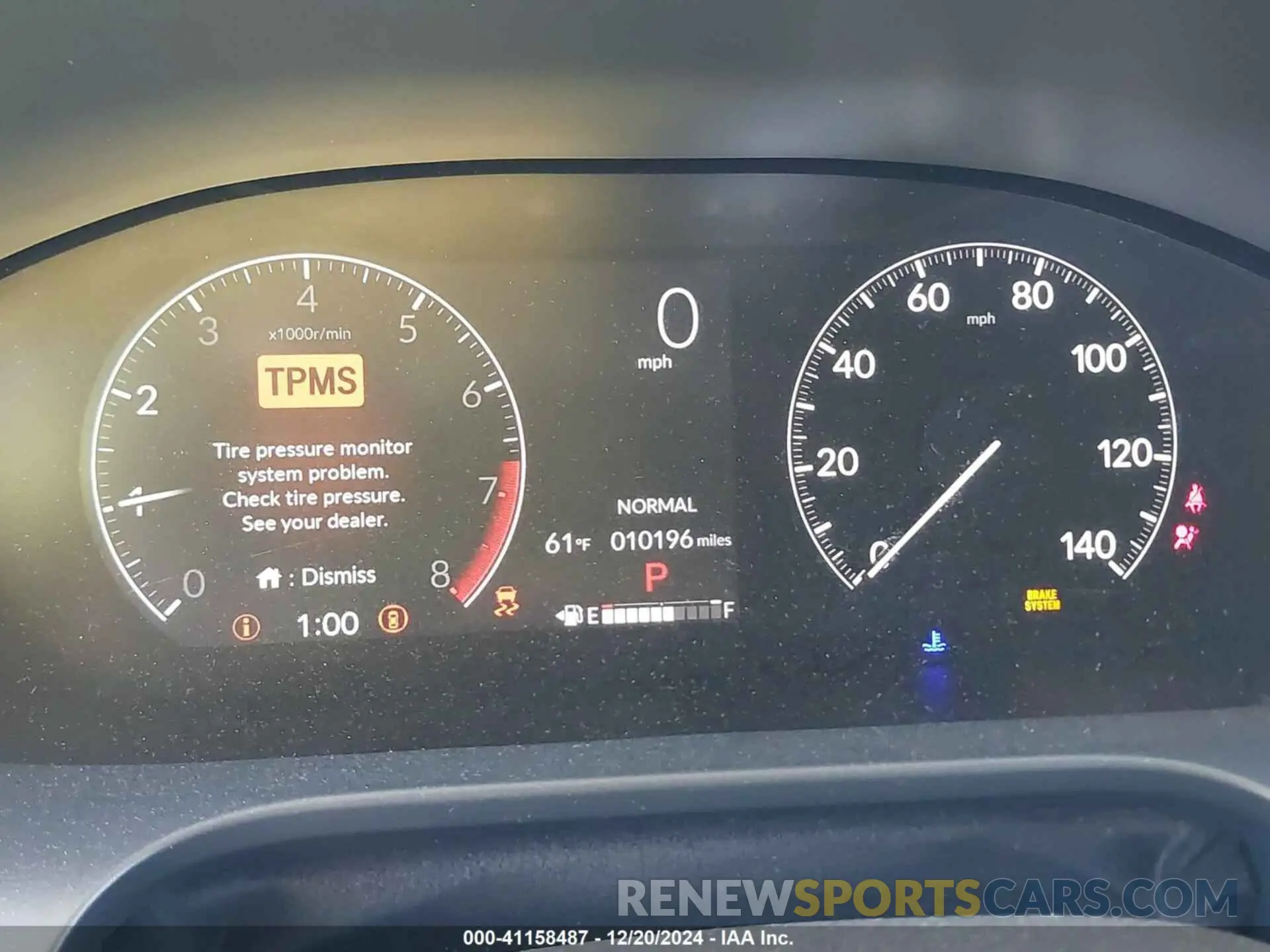 7 fotografías del automóvil dañado 3CZRZ1H75RM755170 HONDA HR-V 2024