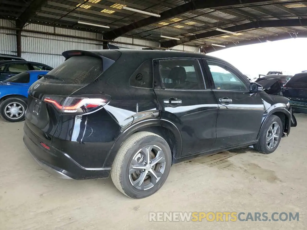 3 fotografías del automóvil dañado 3CZRZ1H76RM729158 HONDA HR-V 2024