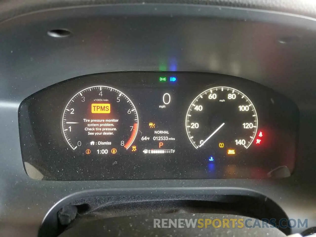 9 fotografías del automóvil dañado 3CZRZ1H76RM729158 HONDA HR-V 2024