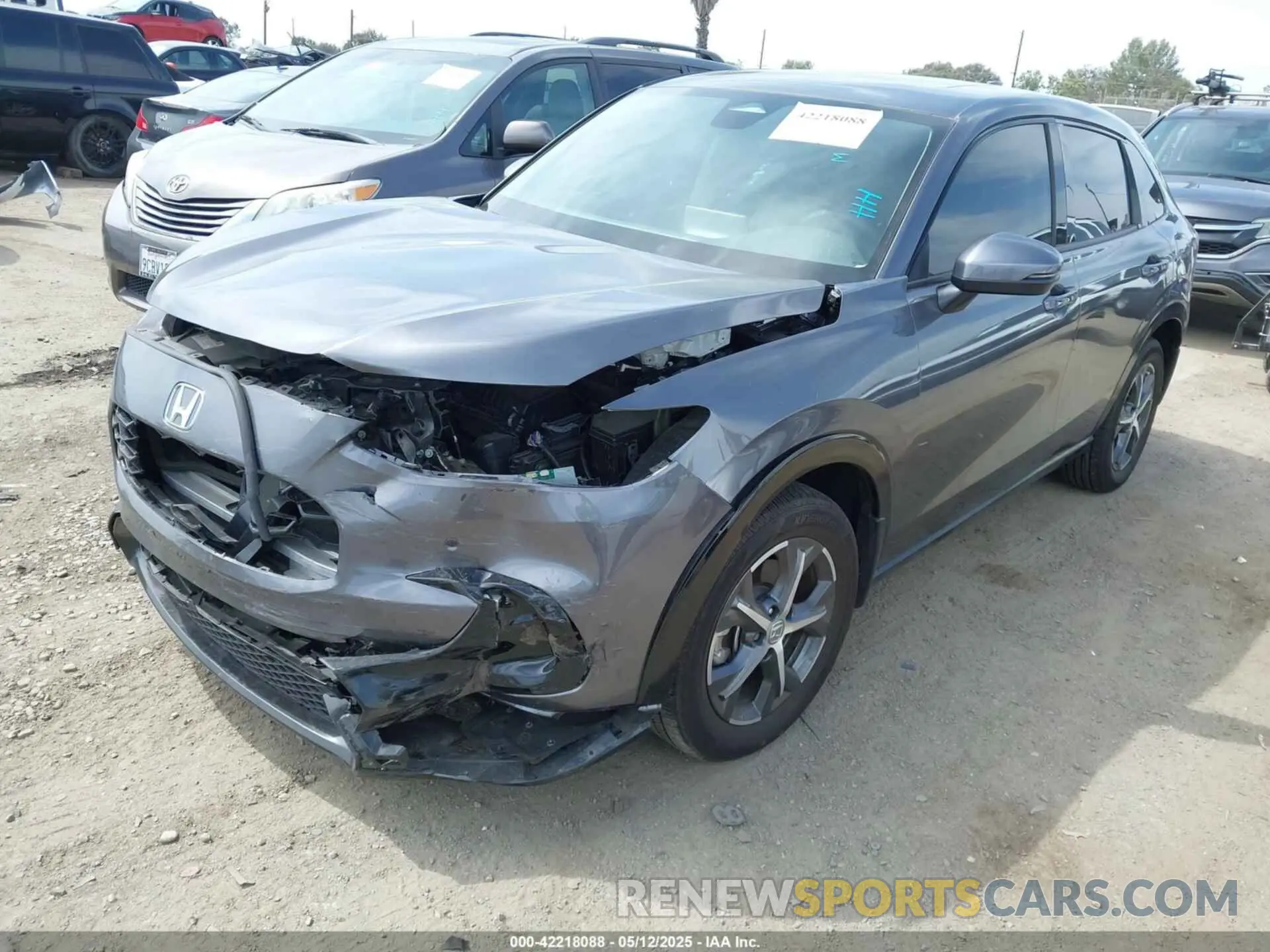 2 fotografías del automóvil dañado 3CZRZ1H76RM745067 HONDA HR-V 2024