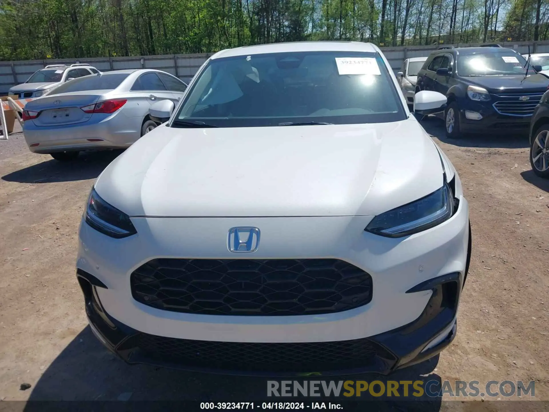 12 fotografías del automóvil dañado 3CZRZ1H79RM738713 HONDA HR-V 2024