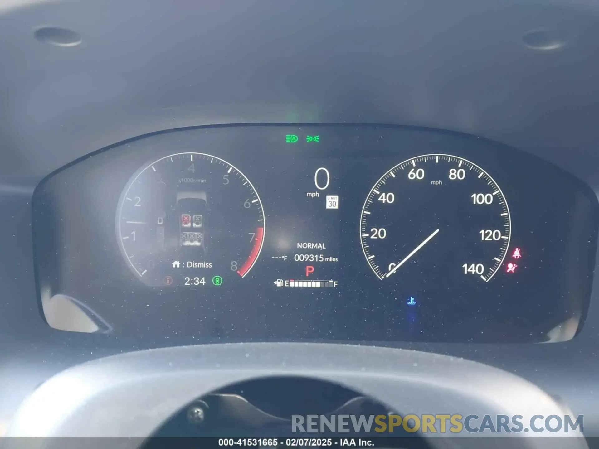 7 fotografías del automóvil dañado 3CZRZ2H30RM712679 HONDA HR-V 2024
