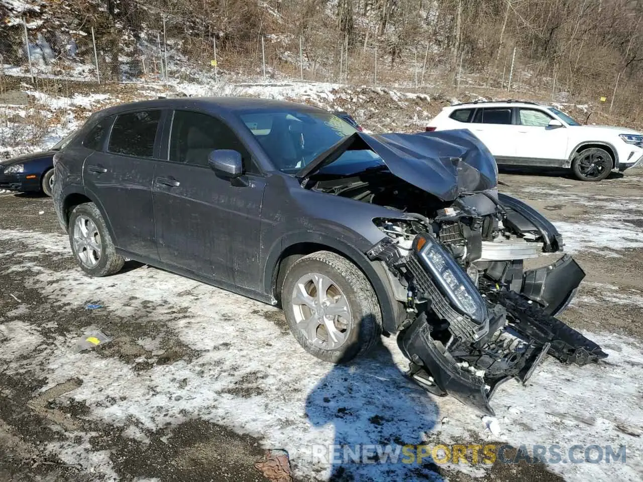 4 fotografías del automóvil dañado 3CZRZ2H30RM736416 HONDA HR-V 2024