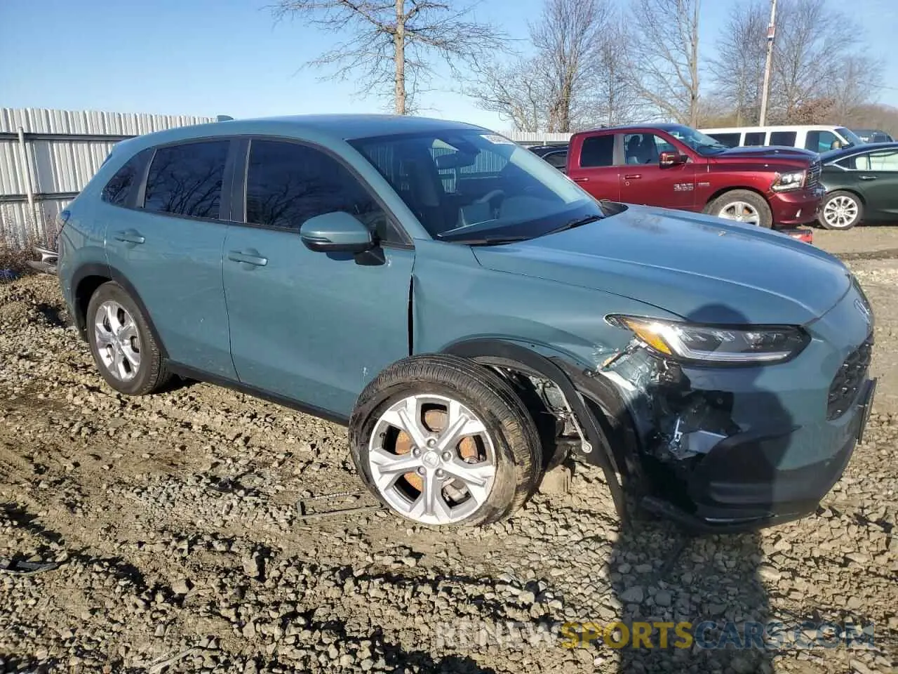 4 fotografías del automóvil dañado 3CZRZ2H31RM771224 HONDA HR-V 2024