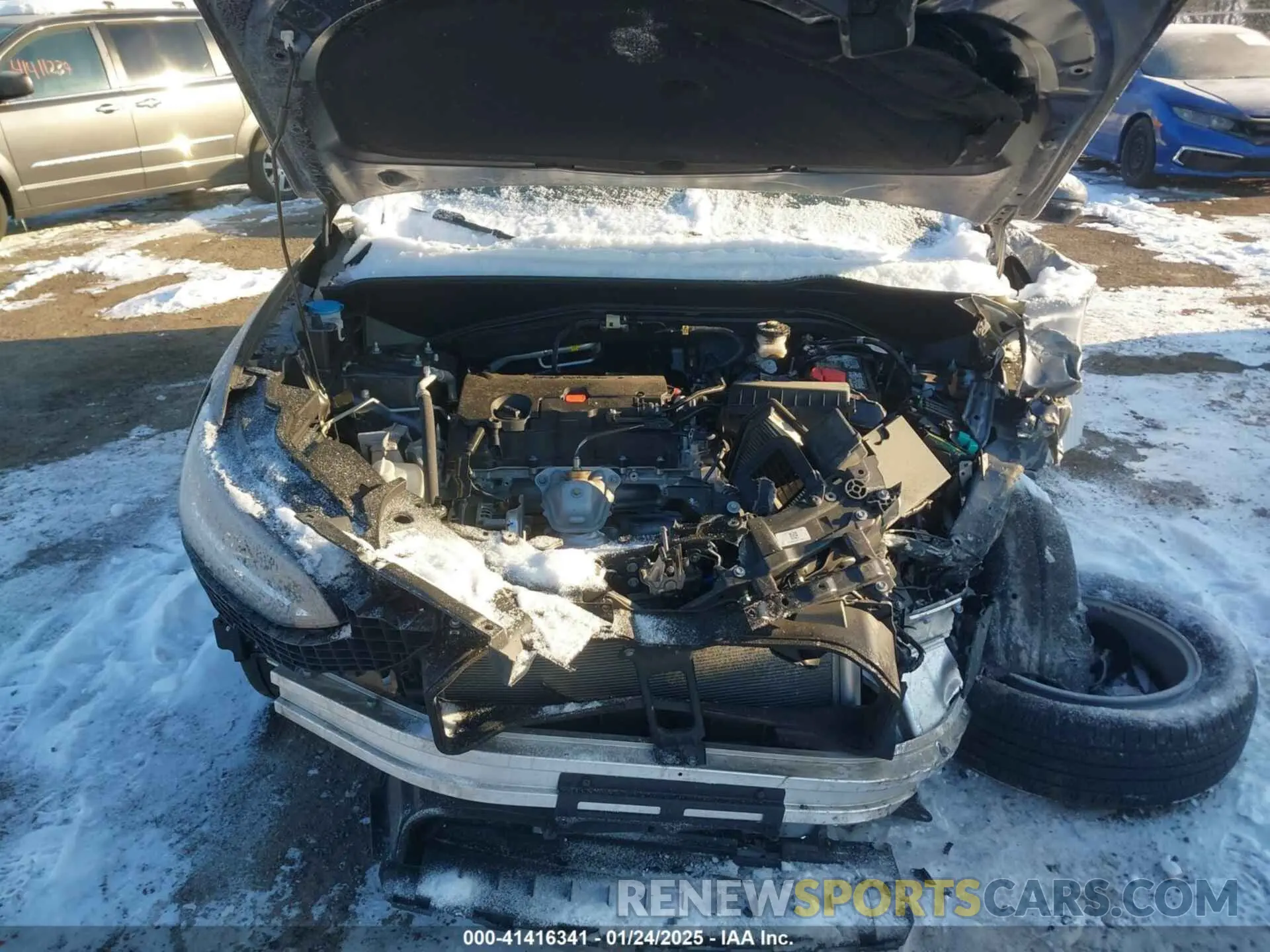 10 fotografías del automóvil dañado 3CZRZ2H32RM736093 HONDA HR-V 2024