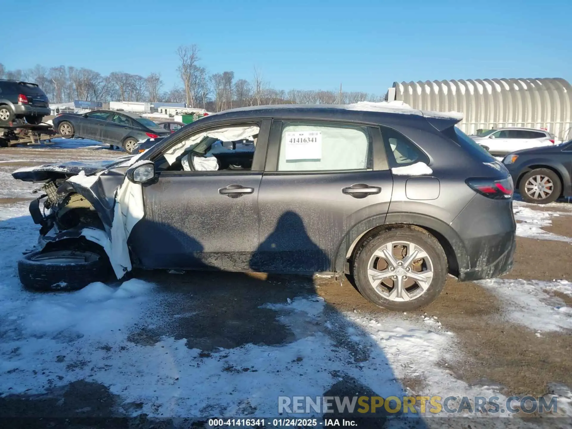 13 fotografías del automóvil dañado 3CZRZ2H32RM736093 HONDA HR-V 2024