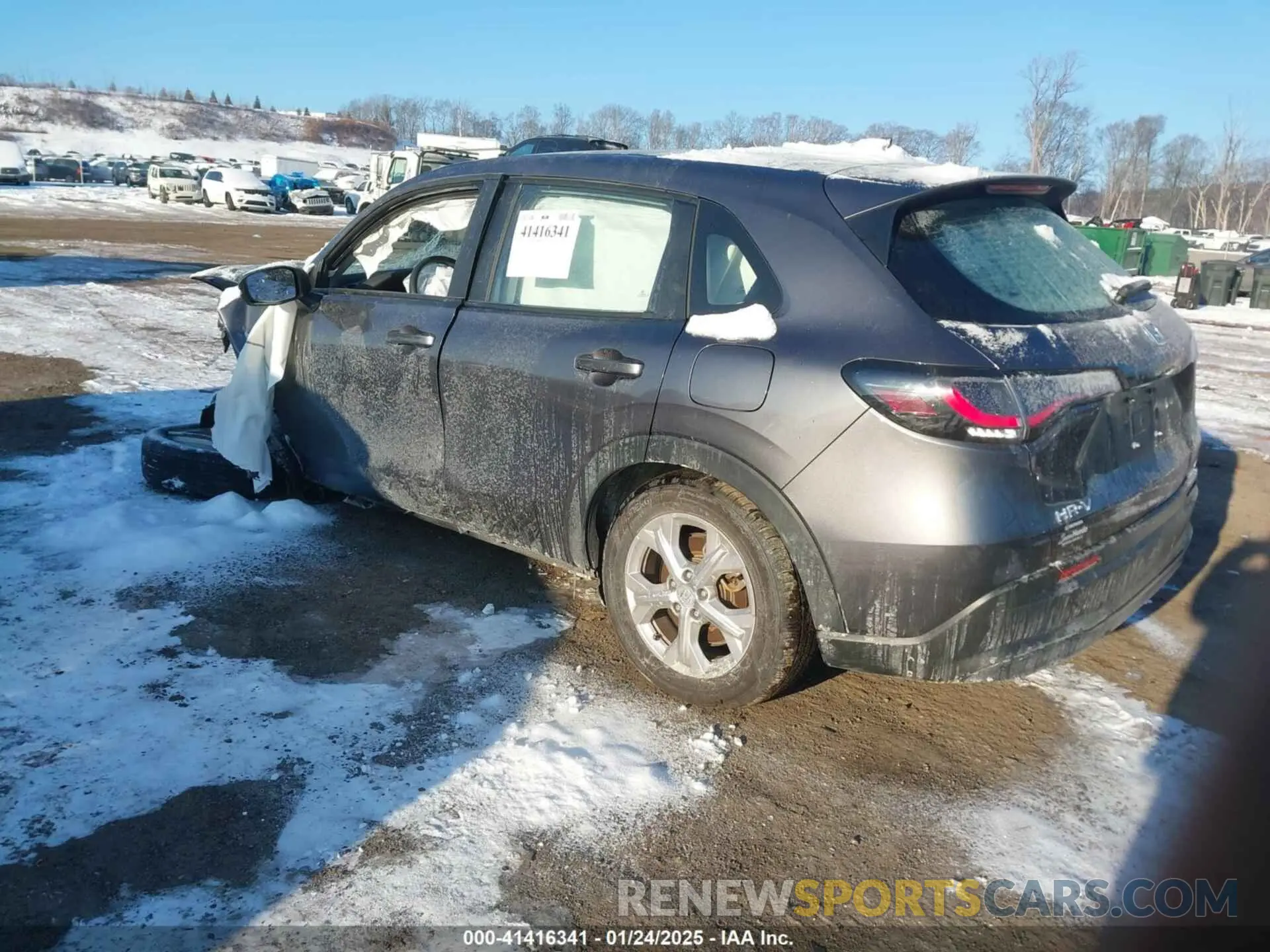 3 fotografías del automóvil dañado 3CZRZ2H32RM736093 HONDA HR-V 2024