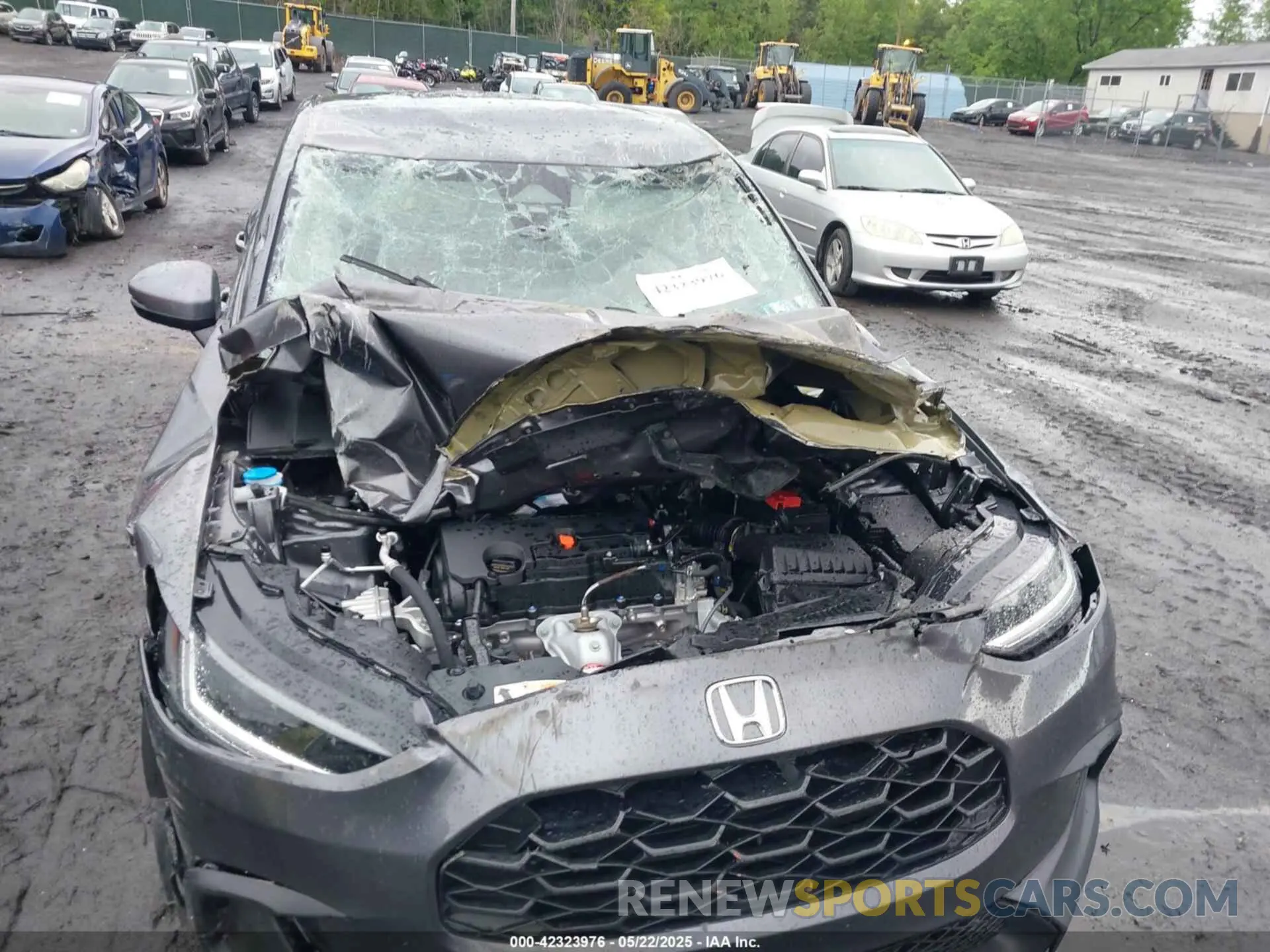 6 fotografías del automóvil dañado 3CZRZ2H32RM776156 HONDA HR-V 2024