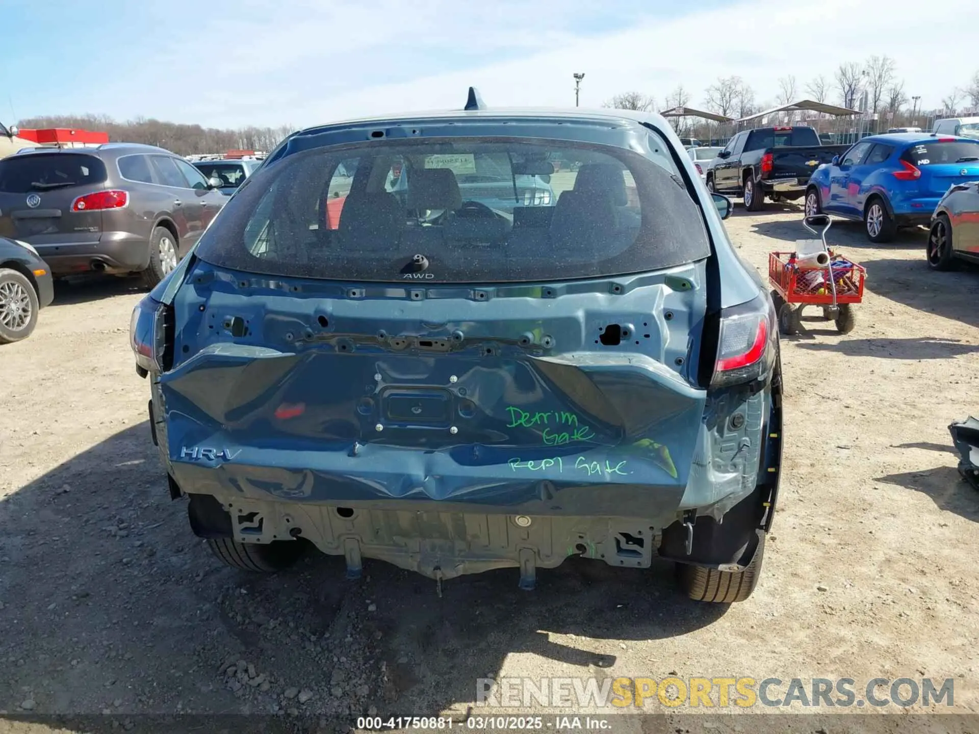 17 fotografías del automóvil dañado 3CZRZ2H33RM737561 HONDA HR-V 2024