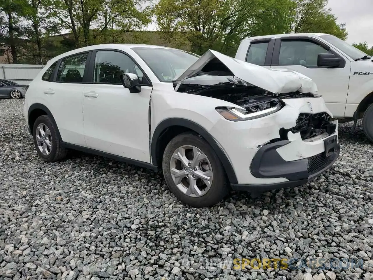 4 fotografías del automóvil dañado 3CZRZ2H35RM708076 HONDA HR-V 2024